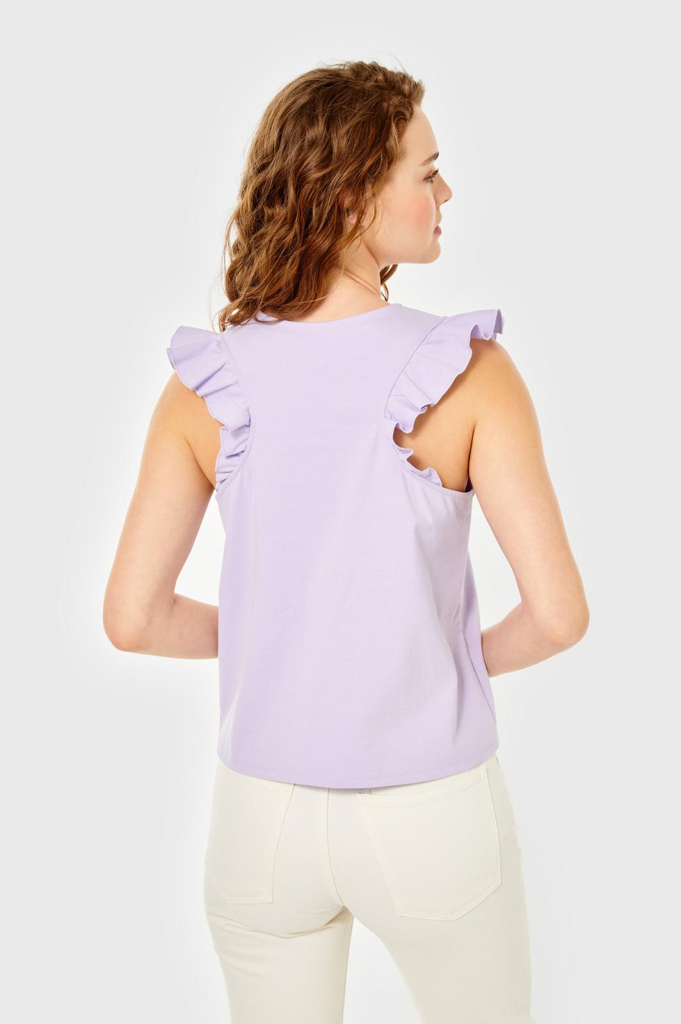 Alice Top - Pastel Lilac