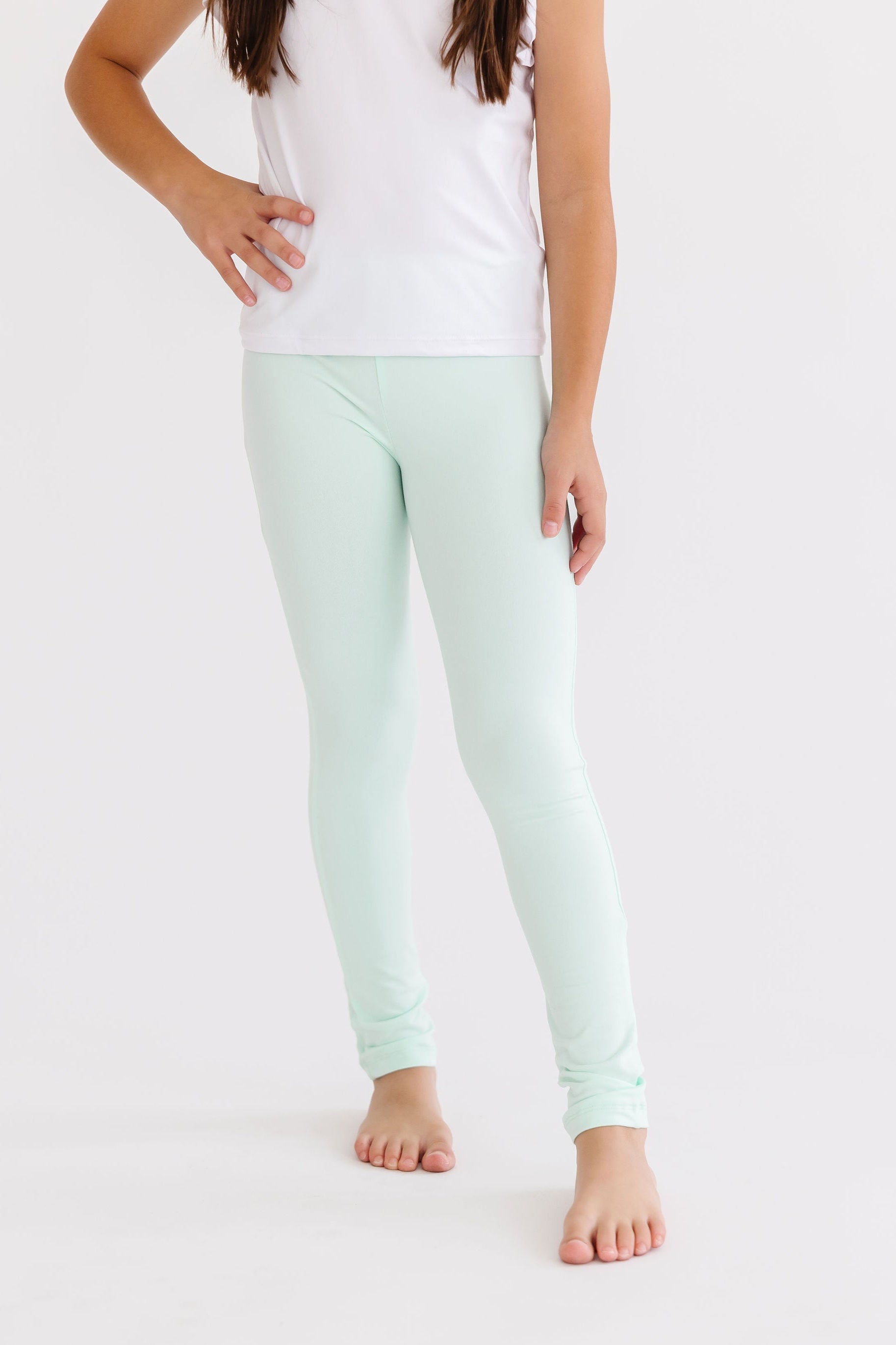 Pastel Green Leggings