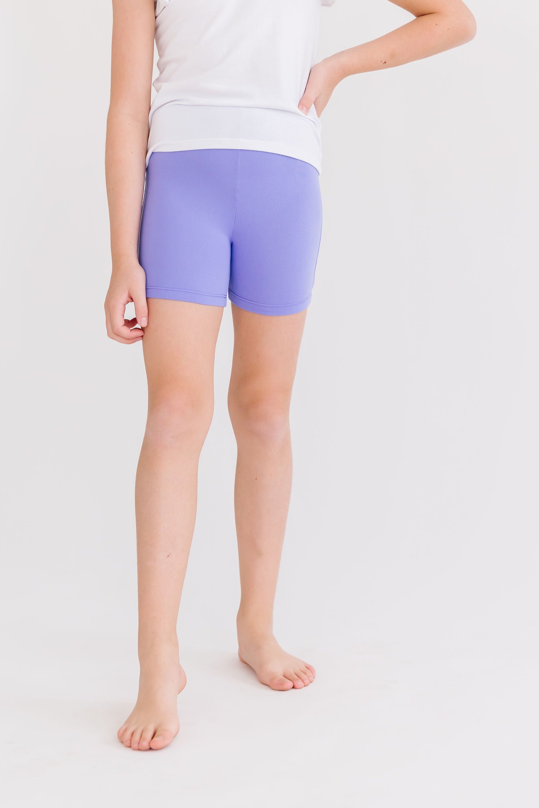 Periwinkle Twirl Shorts