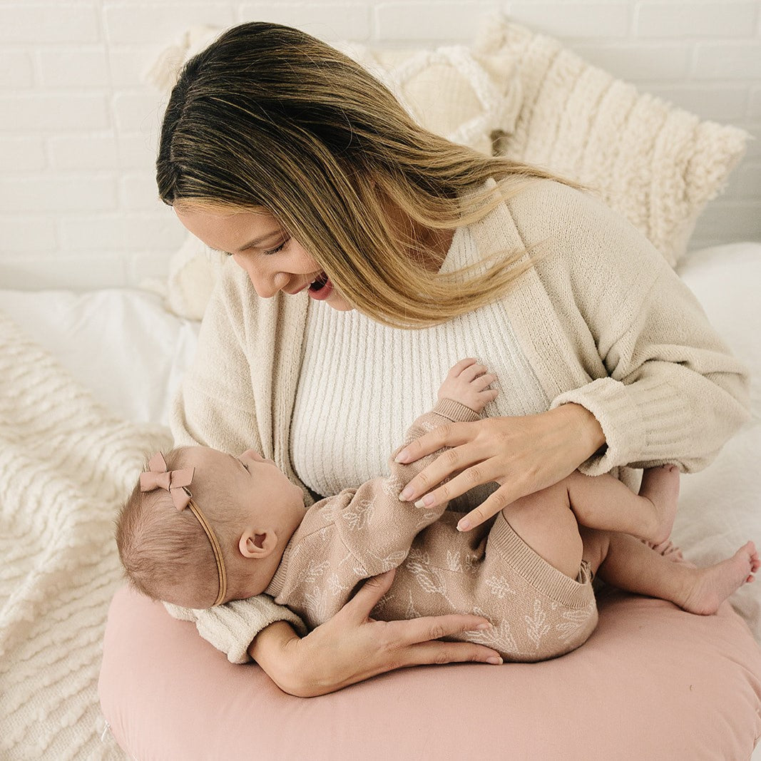 Nursing Pillow Cover - Blush