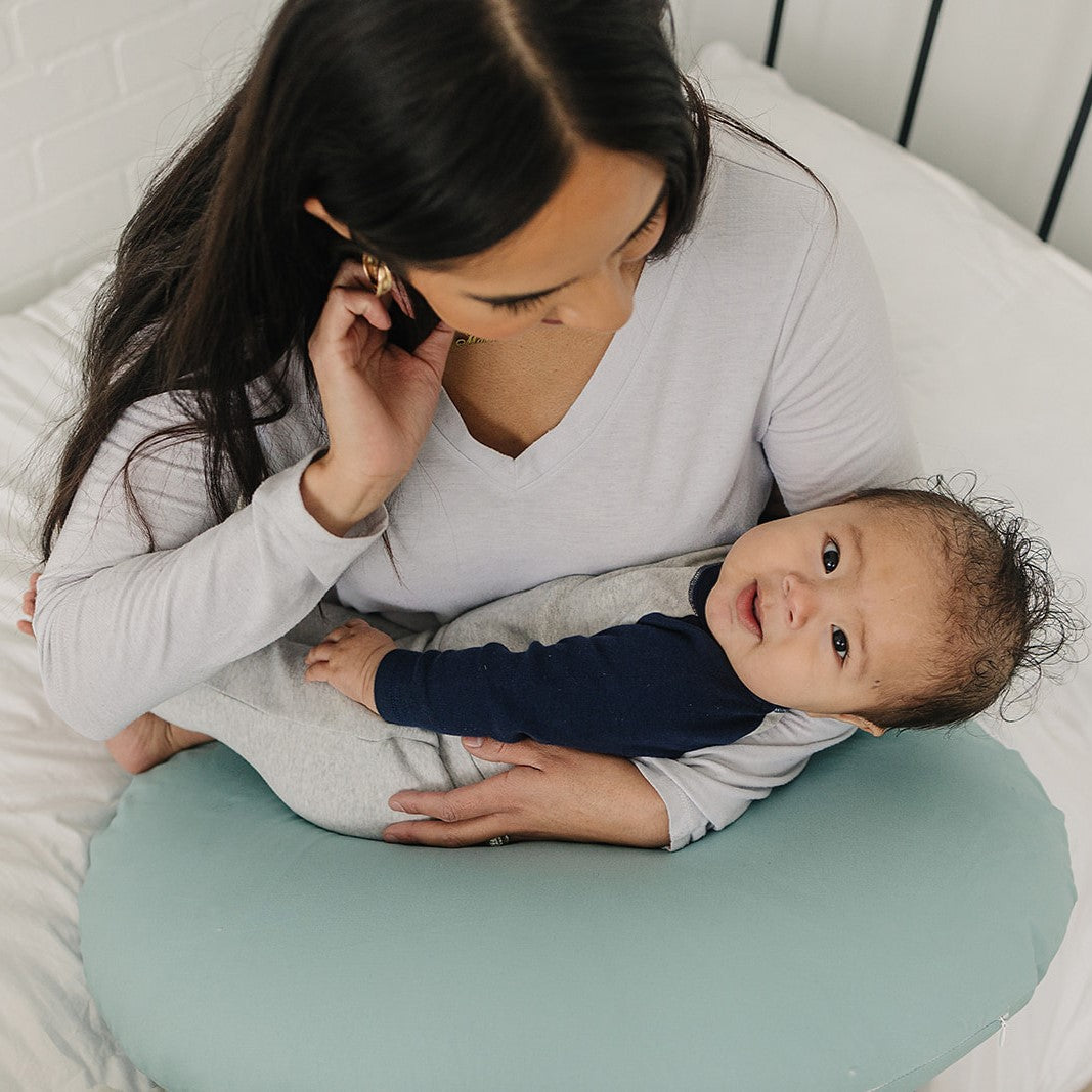 Nursing Pillow Cover - Eucalyptus