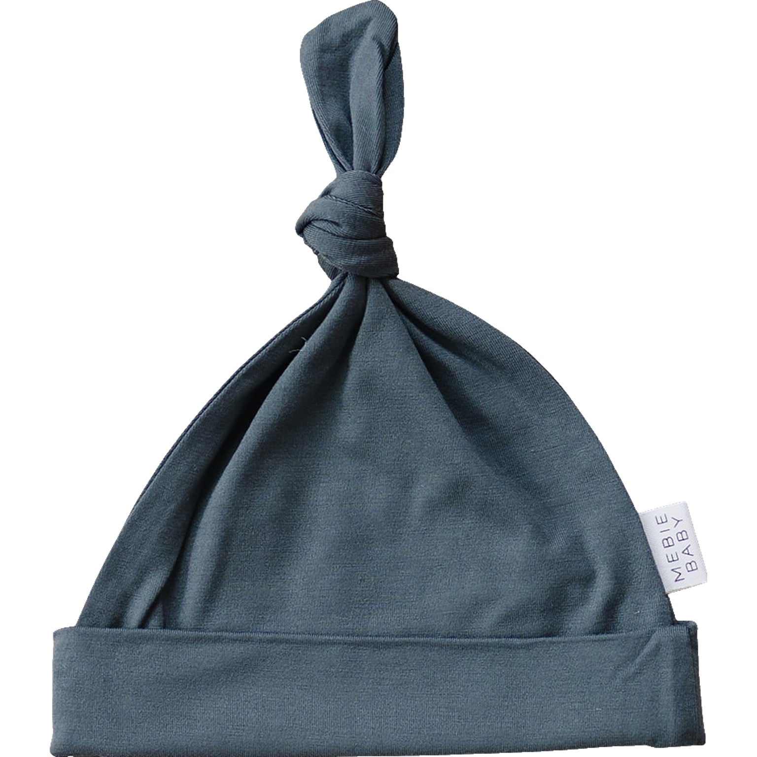 Charcoal Bamboo Newborn Knot Hat  Mebie Baby   