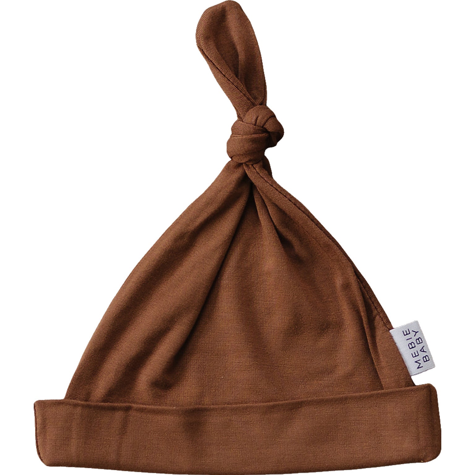 Rust Bamboo Newborn Knot Hat  Mebie Baby   