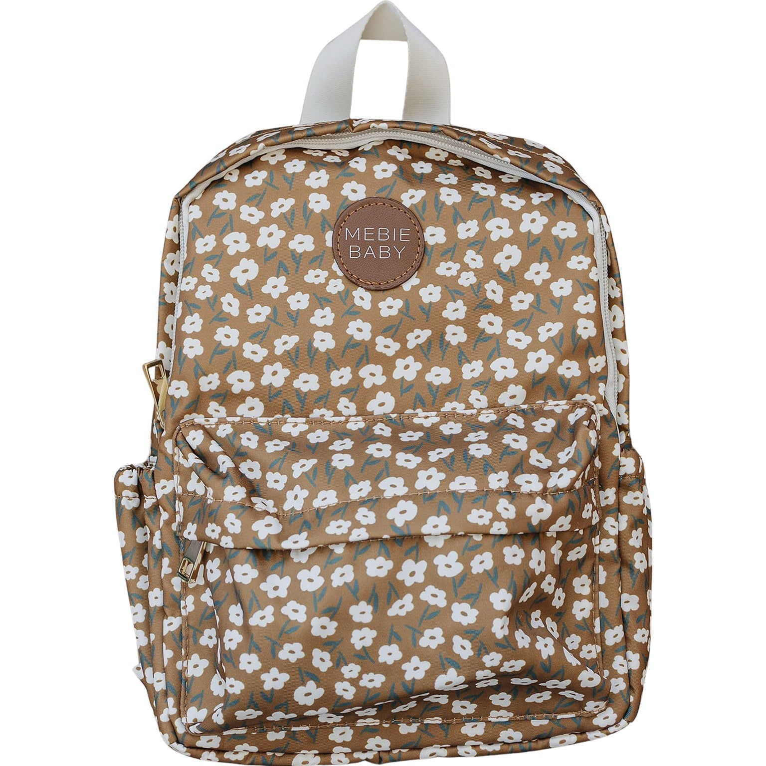 Mustard Floral Mini Backpack  Mebie Baby   