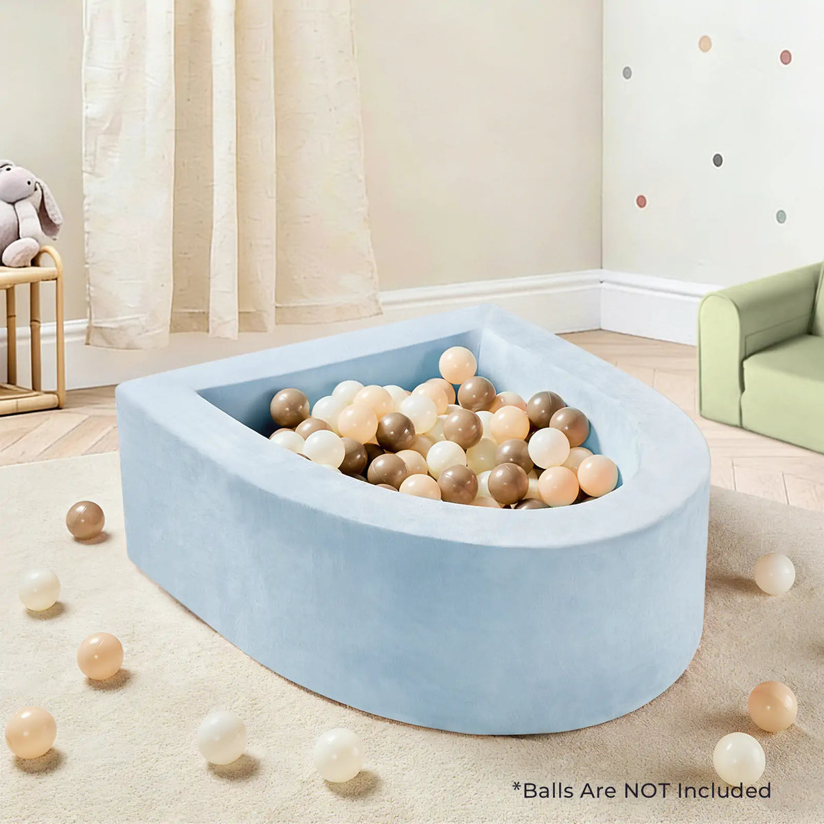 Tiny Land® PlayNest Soft Foam Ball Pit - Balls Not Included