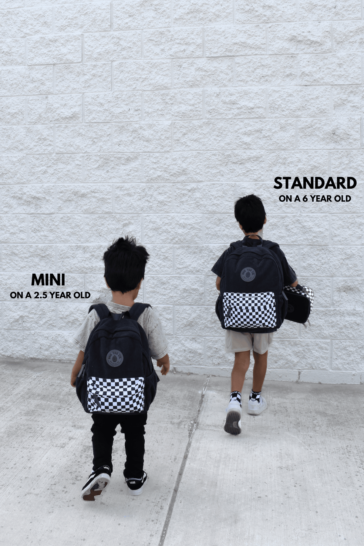 CHARCOAL TODDLER BACKPACK