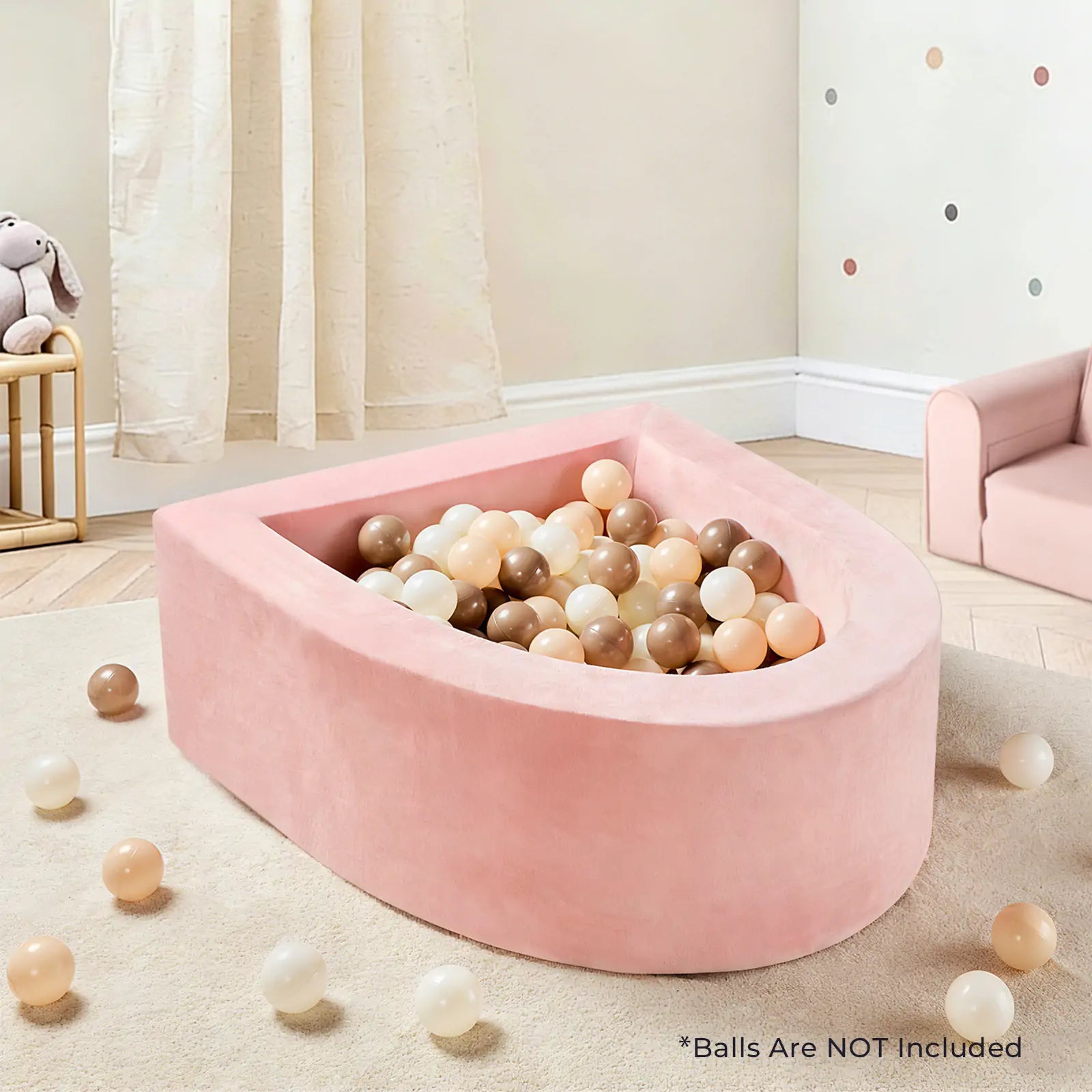 Tiny Land® PlayNest Soft Foam Ball Pit - Balls Not Included