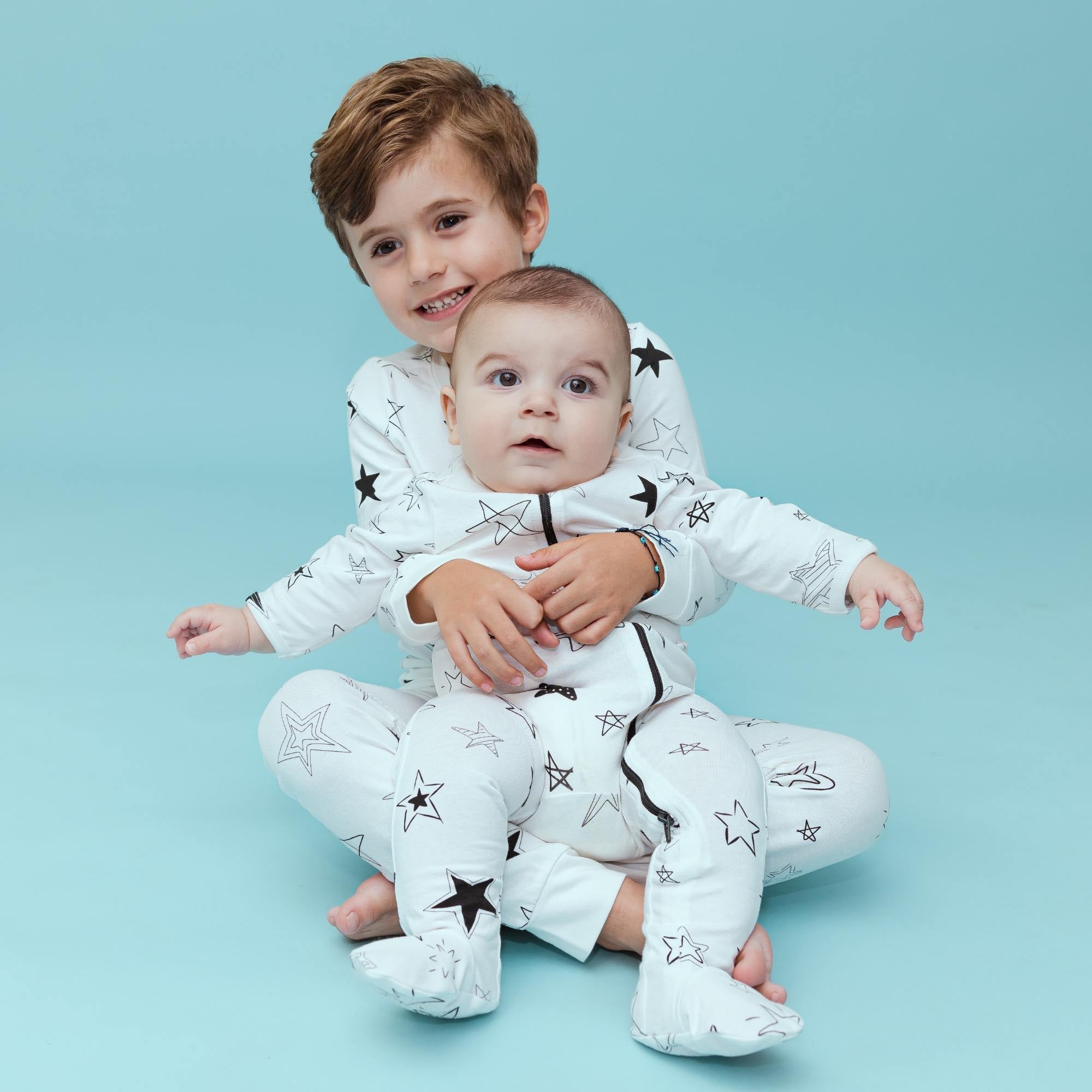 Organic Footie - Stars Baby & Toddler Norani Baby   