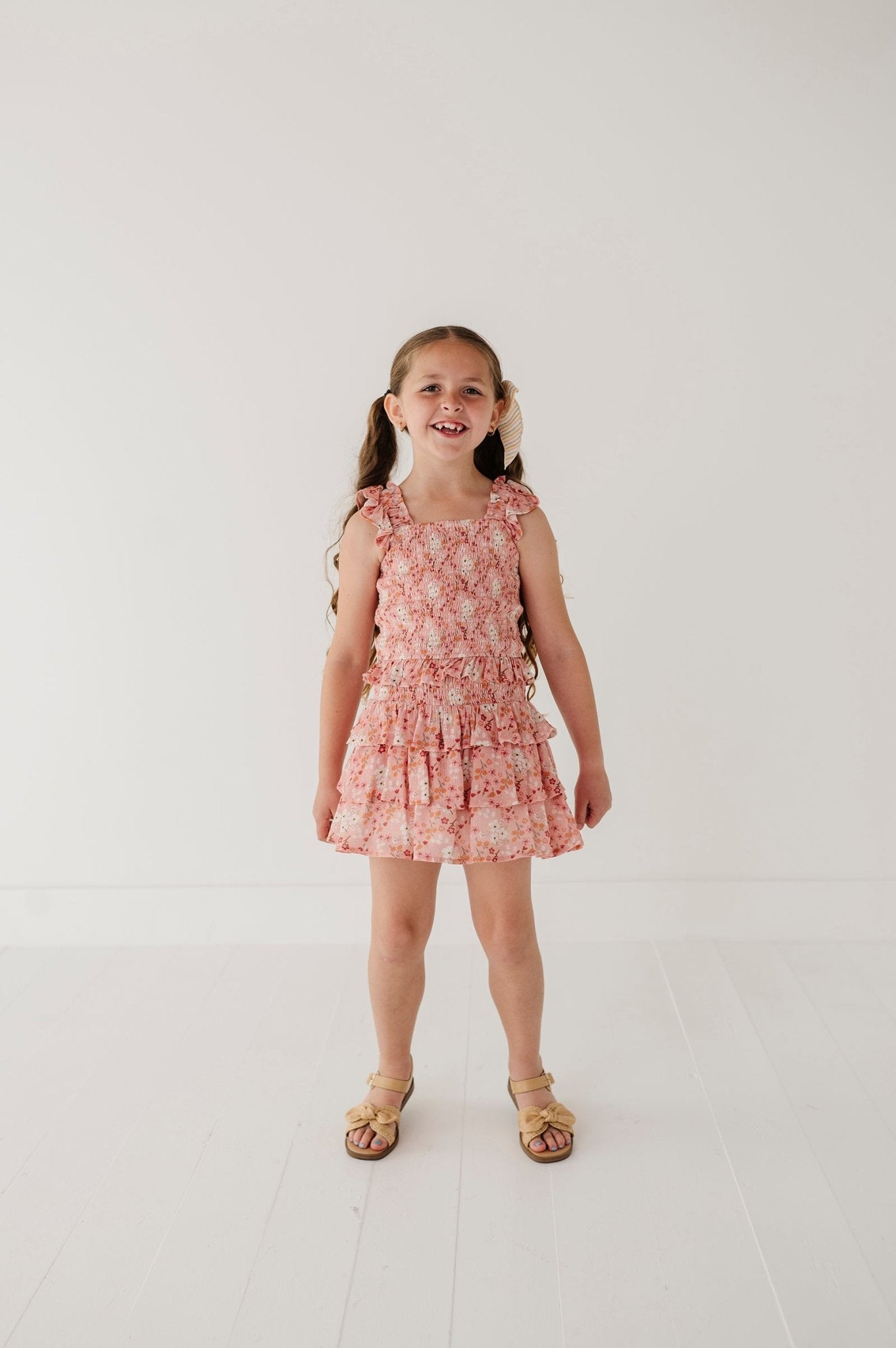 Tiered Mini Skirt