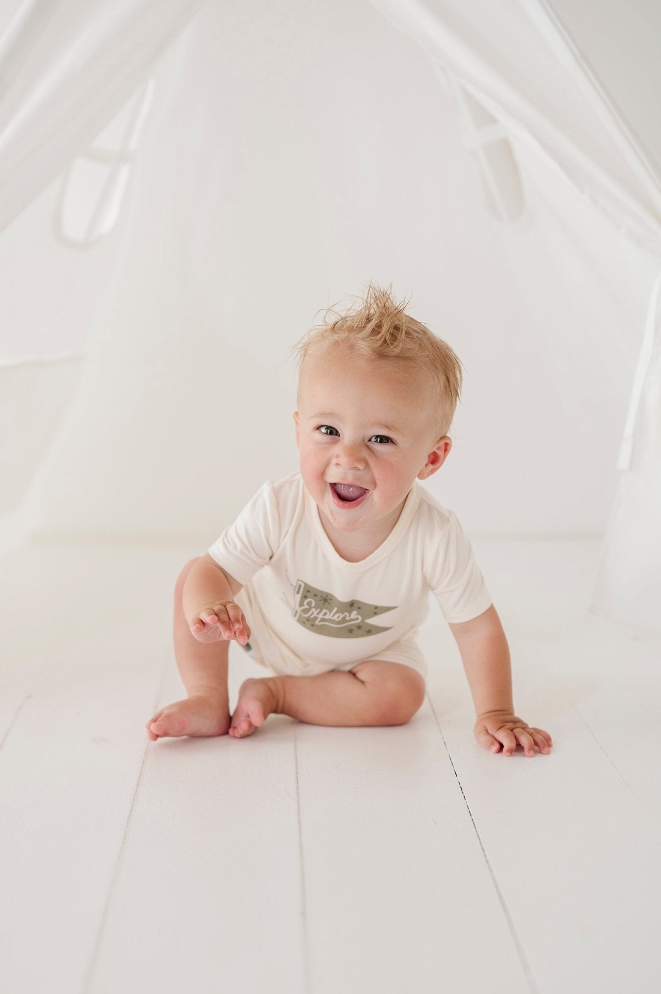 Baby Boy Tee Romper