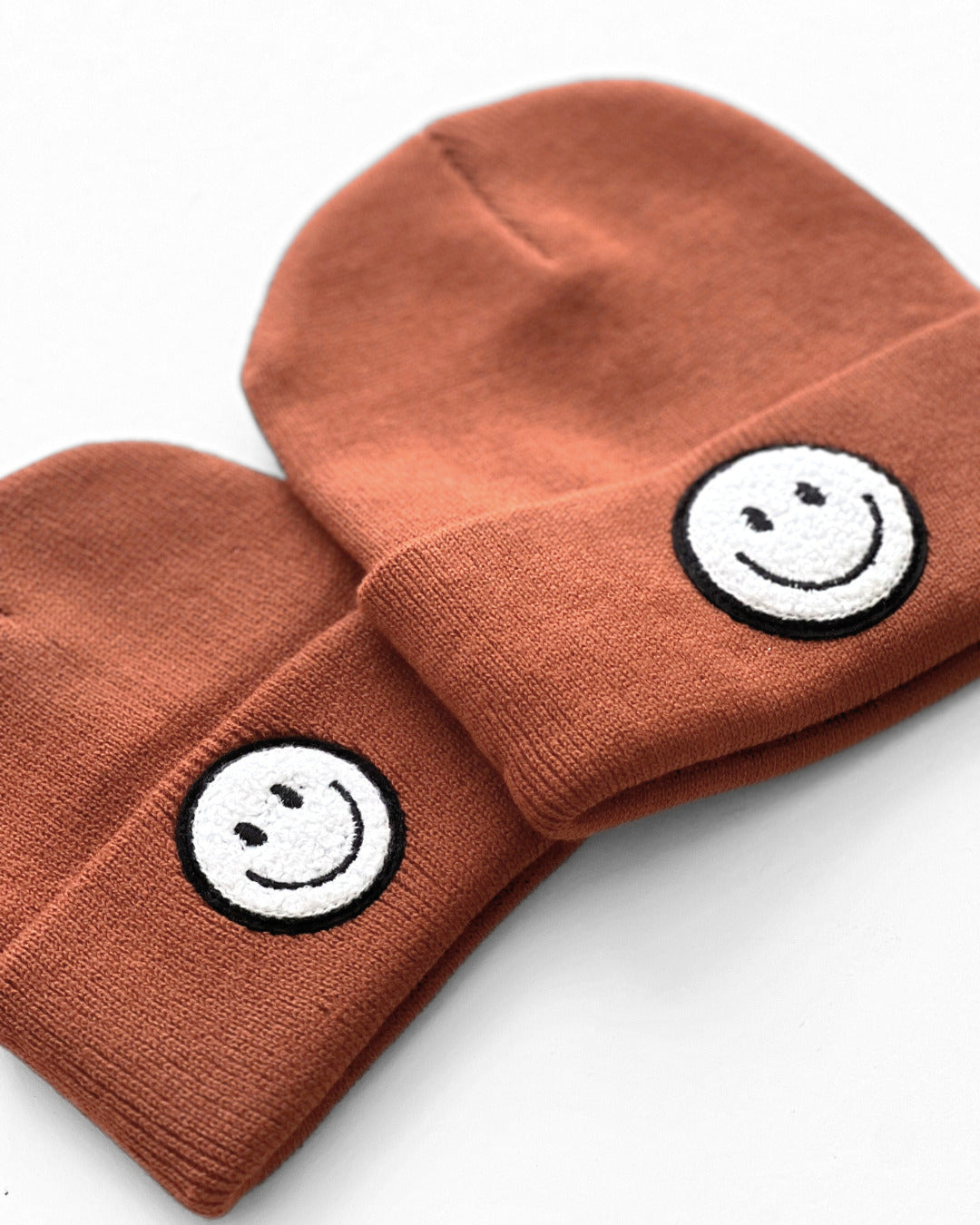 Smiley Beanie | Rust