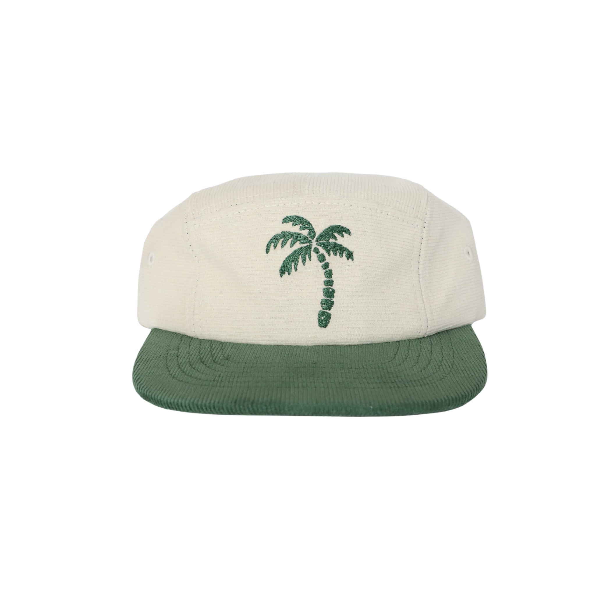 Palm Tree Corduroy Five-Panel Hat