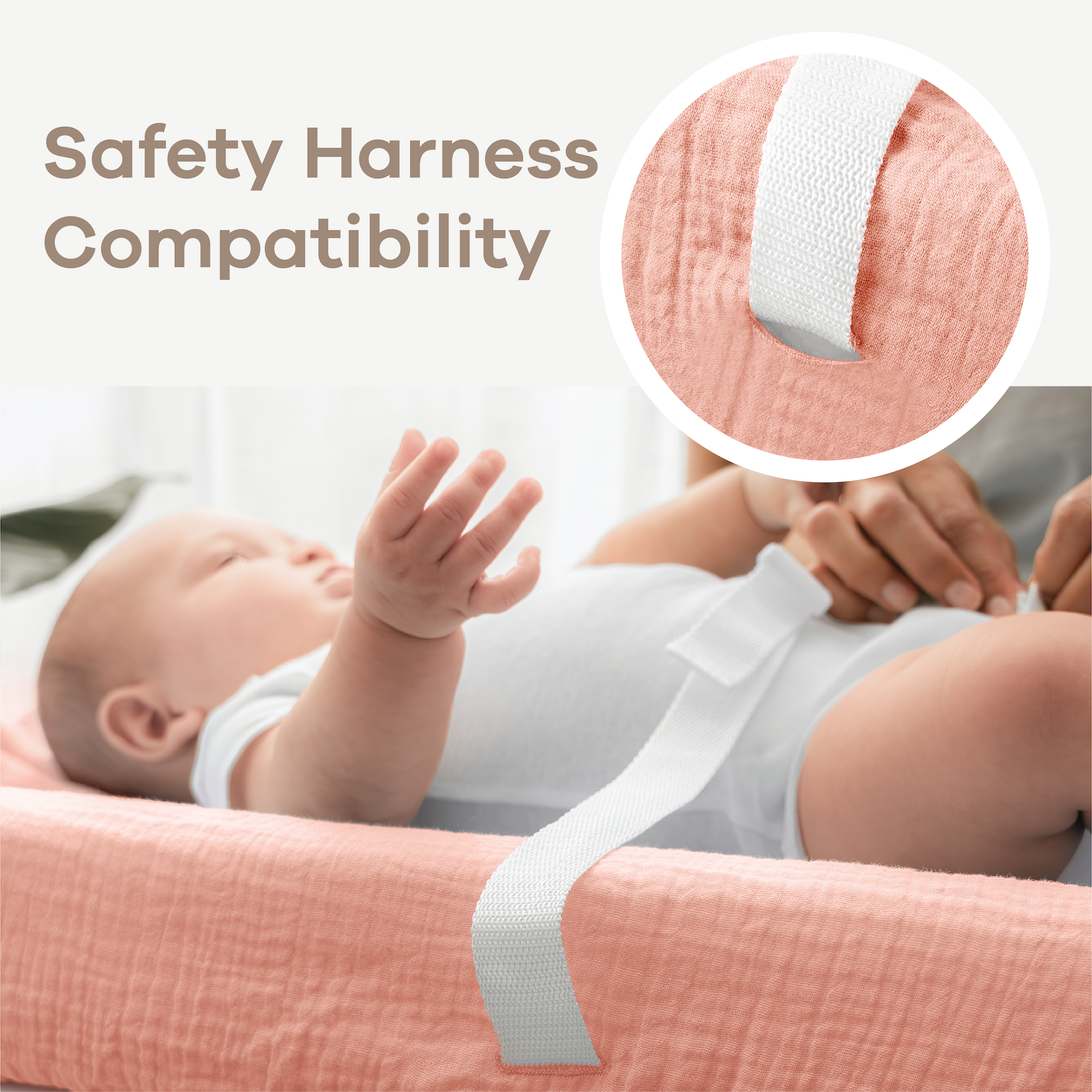 Muslin Fitted Changing Pad Cover