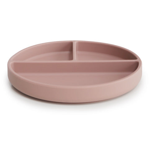 Silicone Suction Plate silicone tableware Mushie   