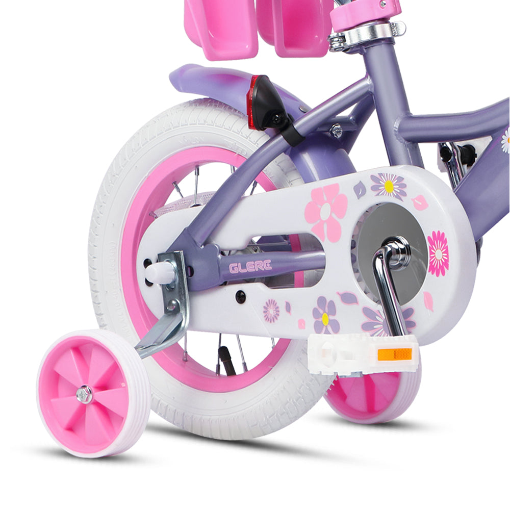Glerc 12" Toddler Bike with Doll Seat For 2 - 4 Years Old - Maggie