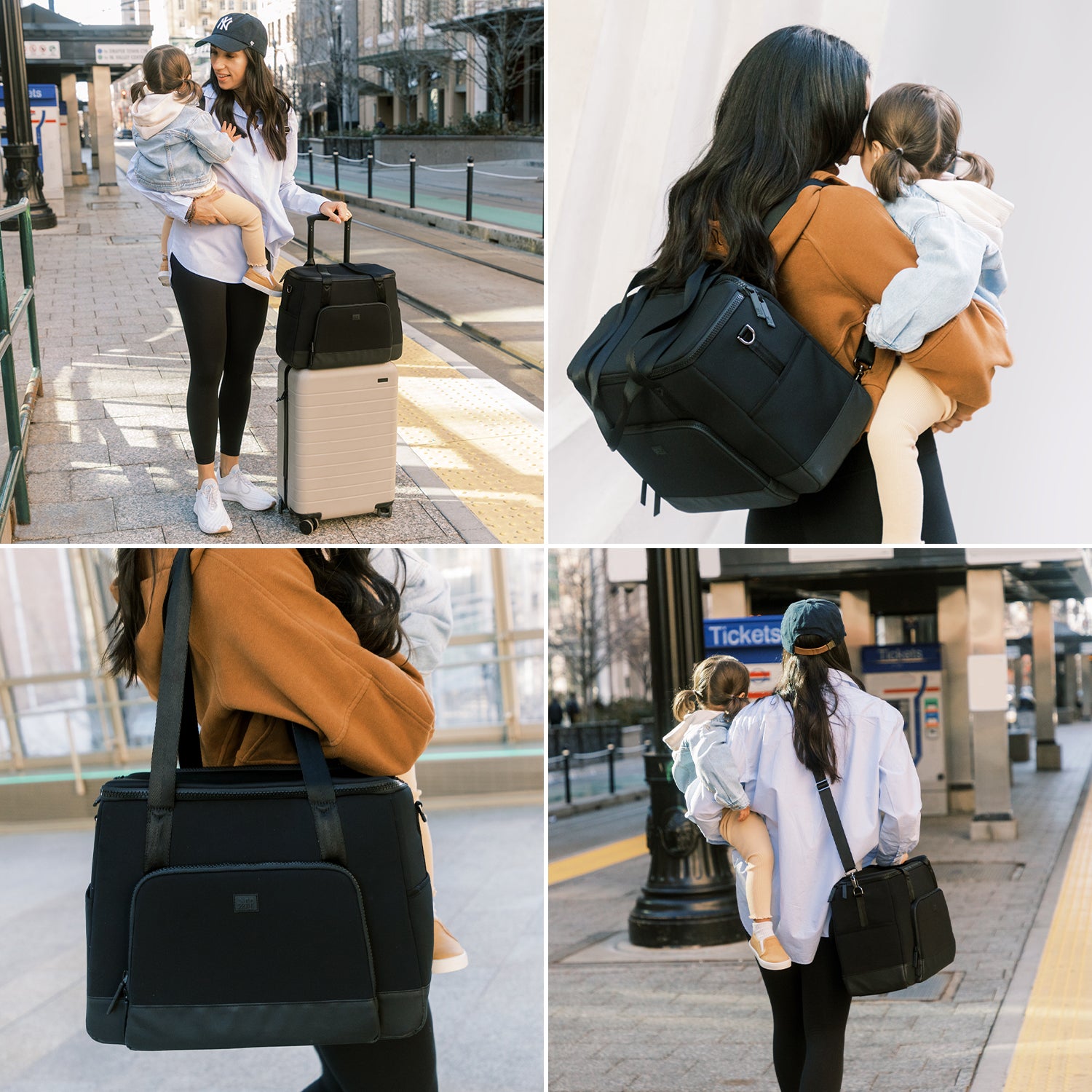 Ebony Seoul Neoprene Overnighter