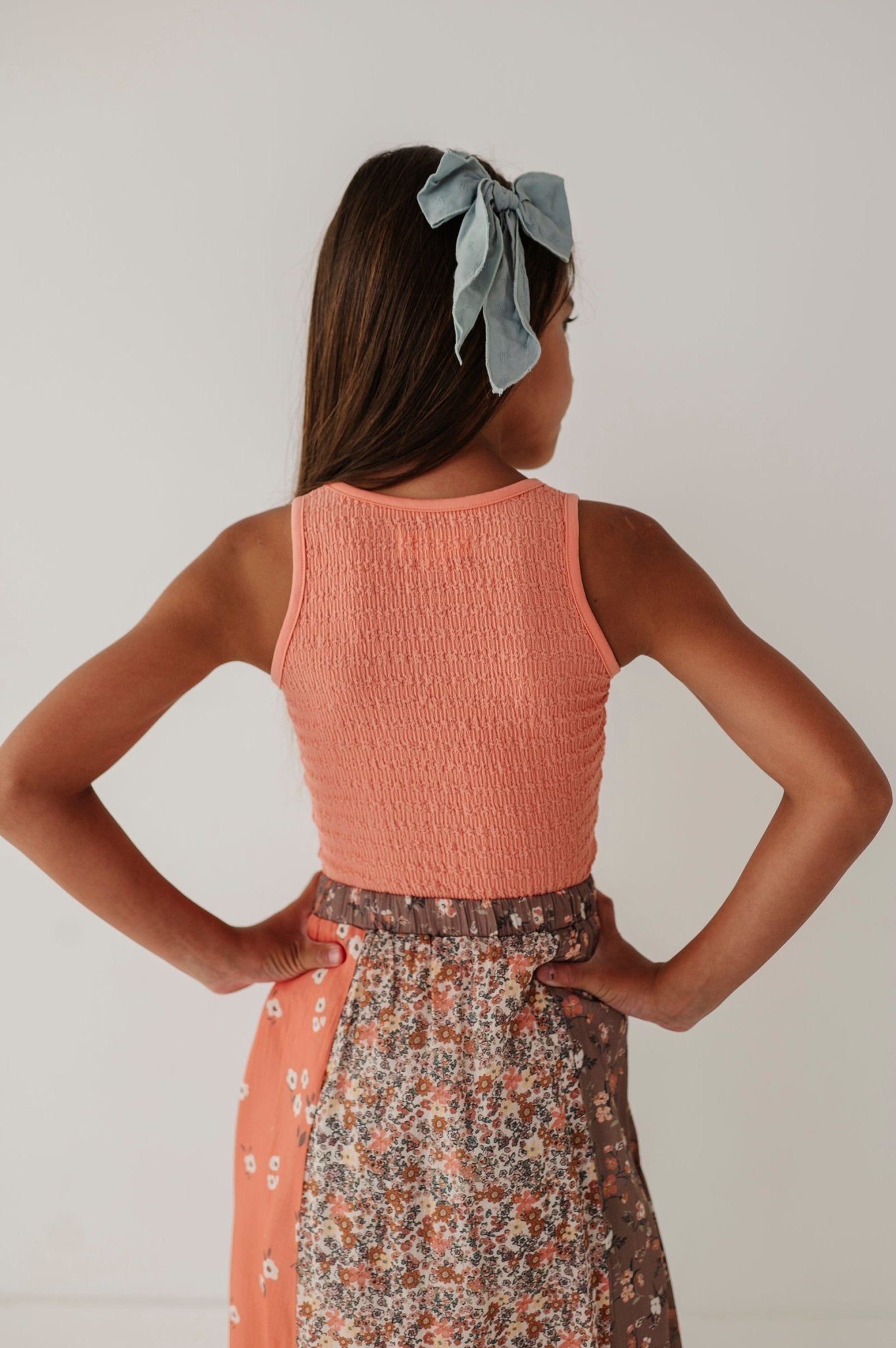 Textured Square Neck Tank