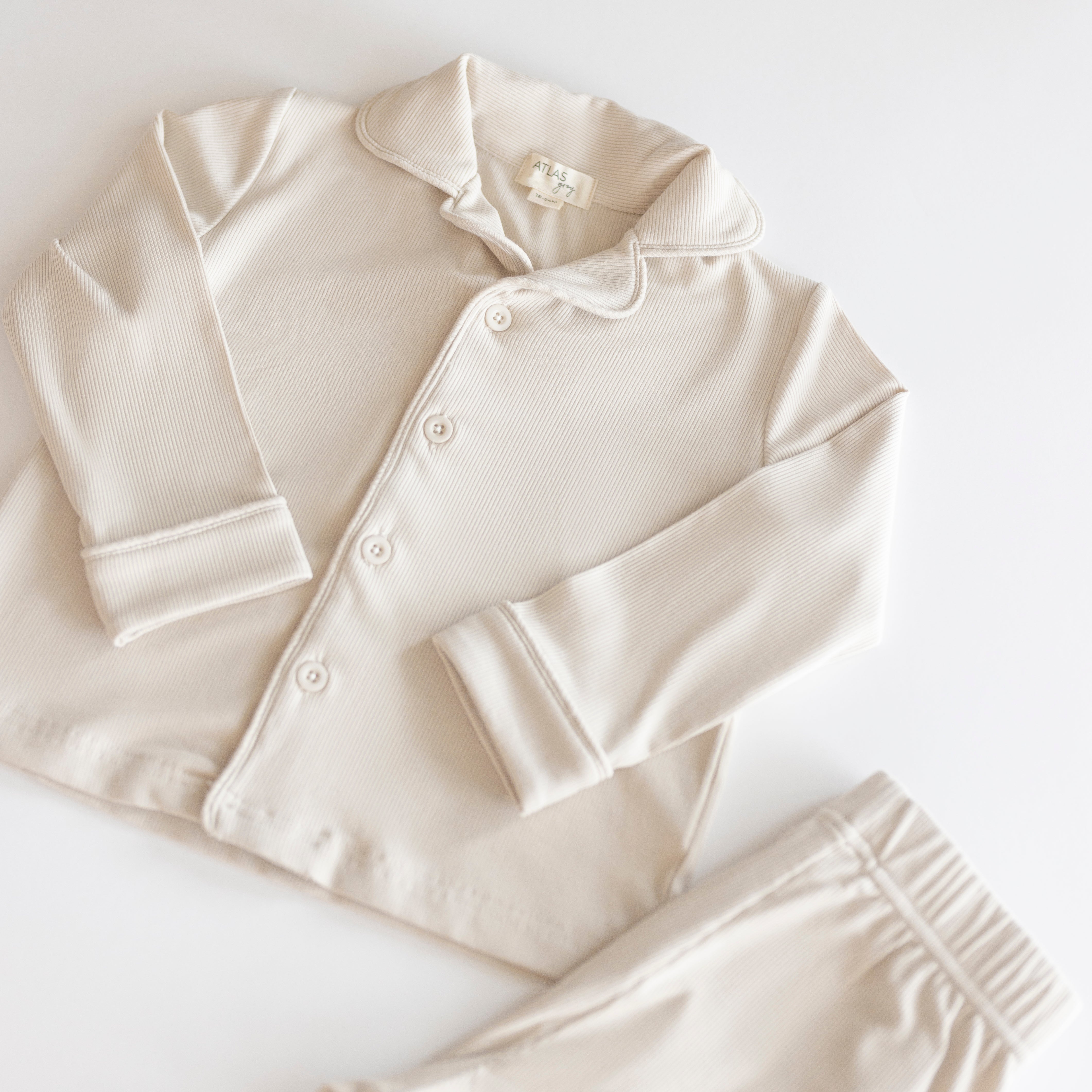 Essential Ribbed Pajama Set