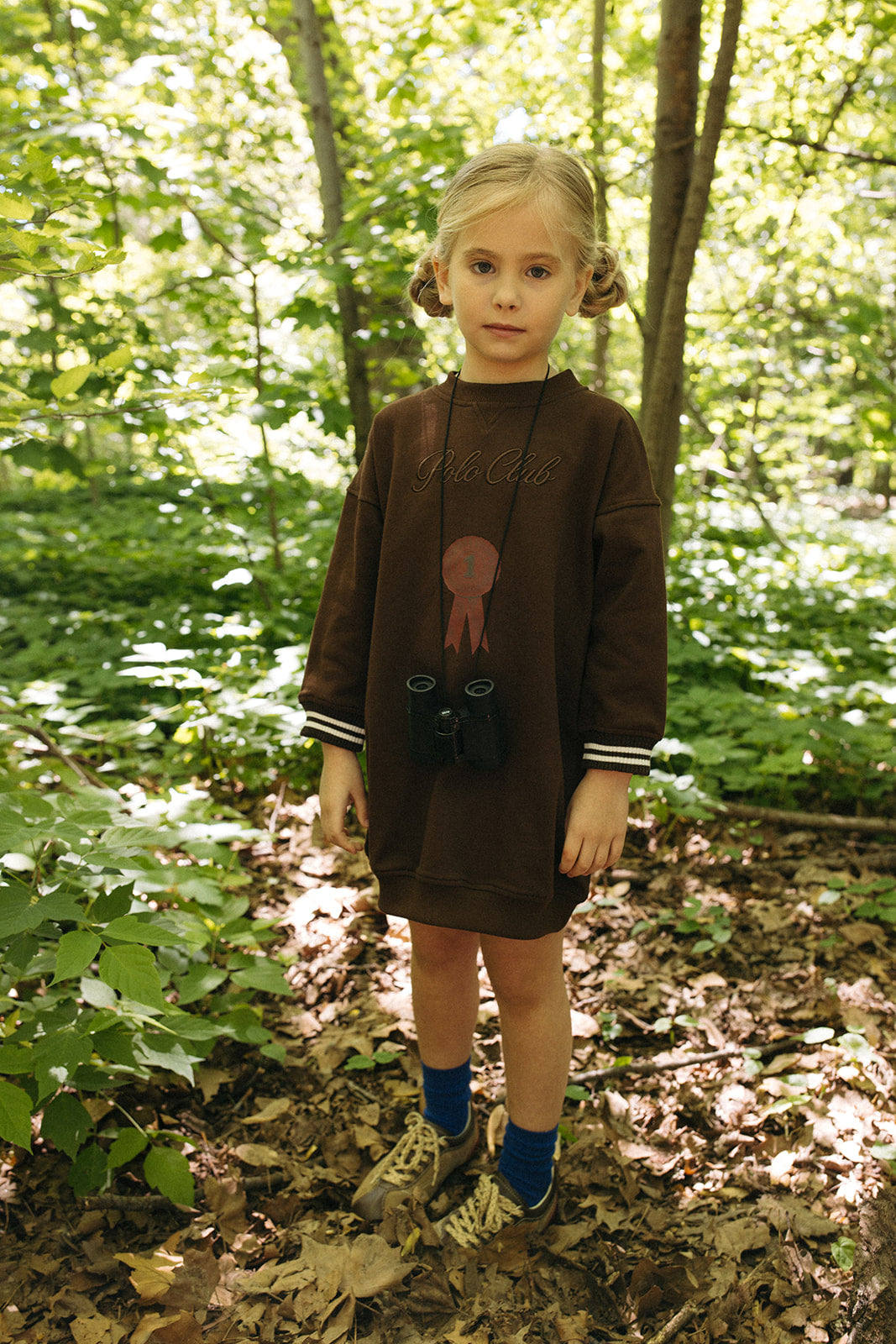 Polo Club Sweatdress - Chocolate