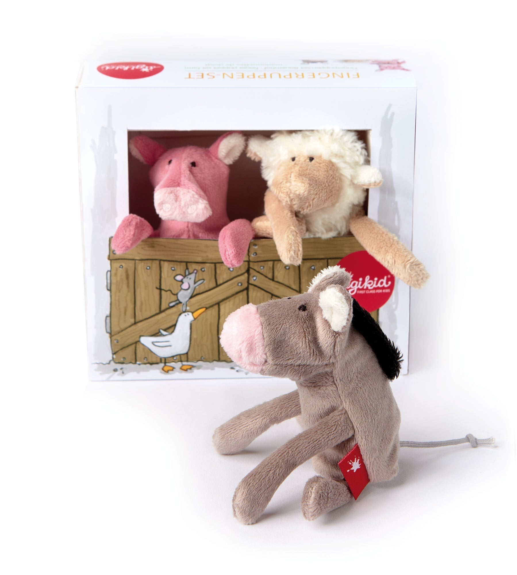 Finger Puppet Set: Farm