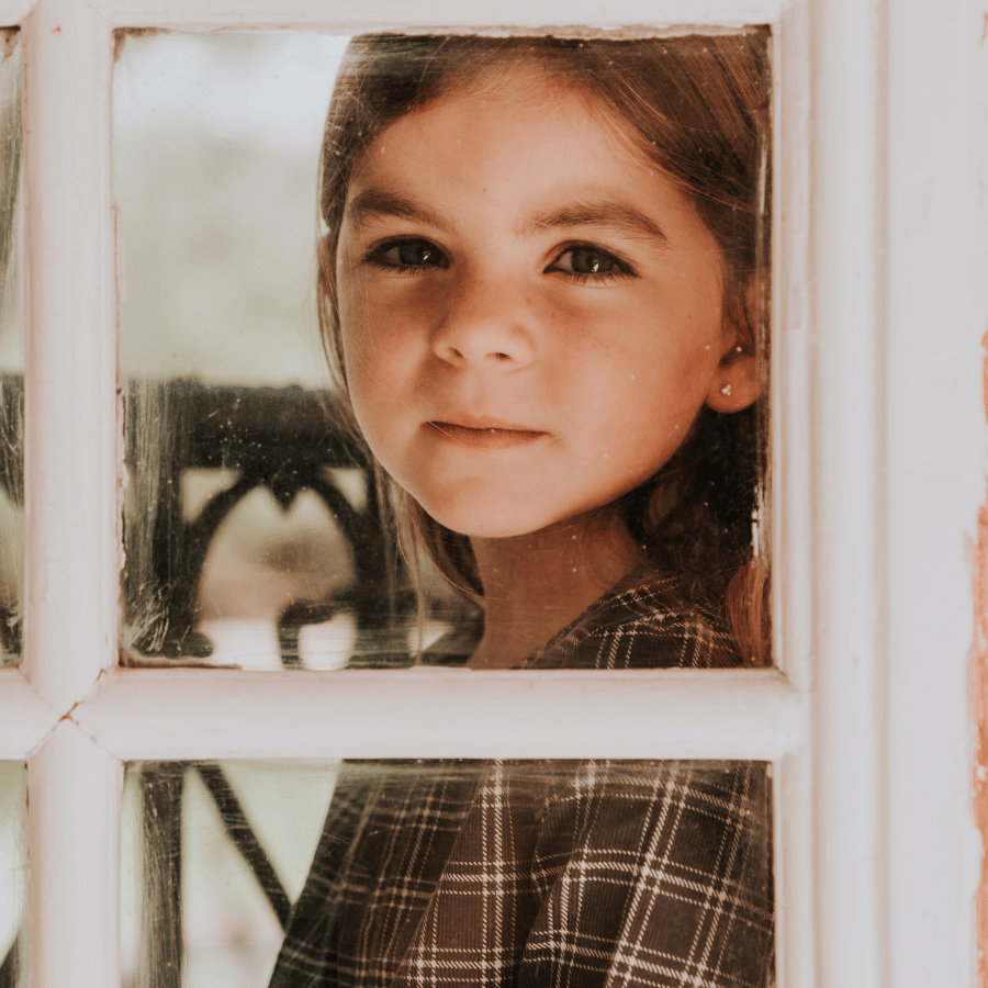 The Corduroy Tunic -  Steel Check