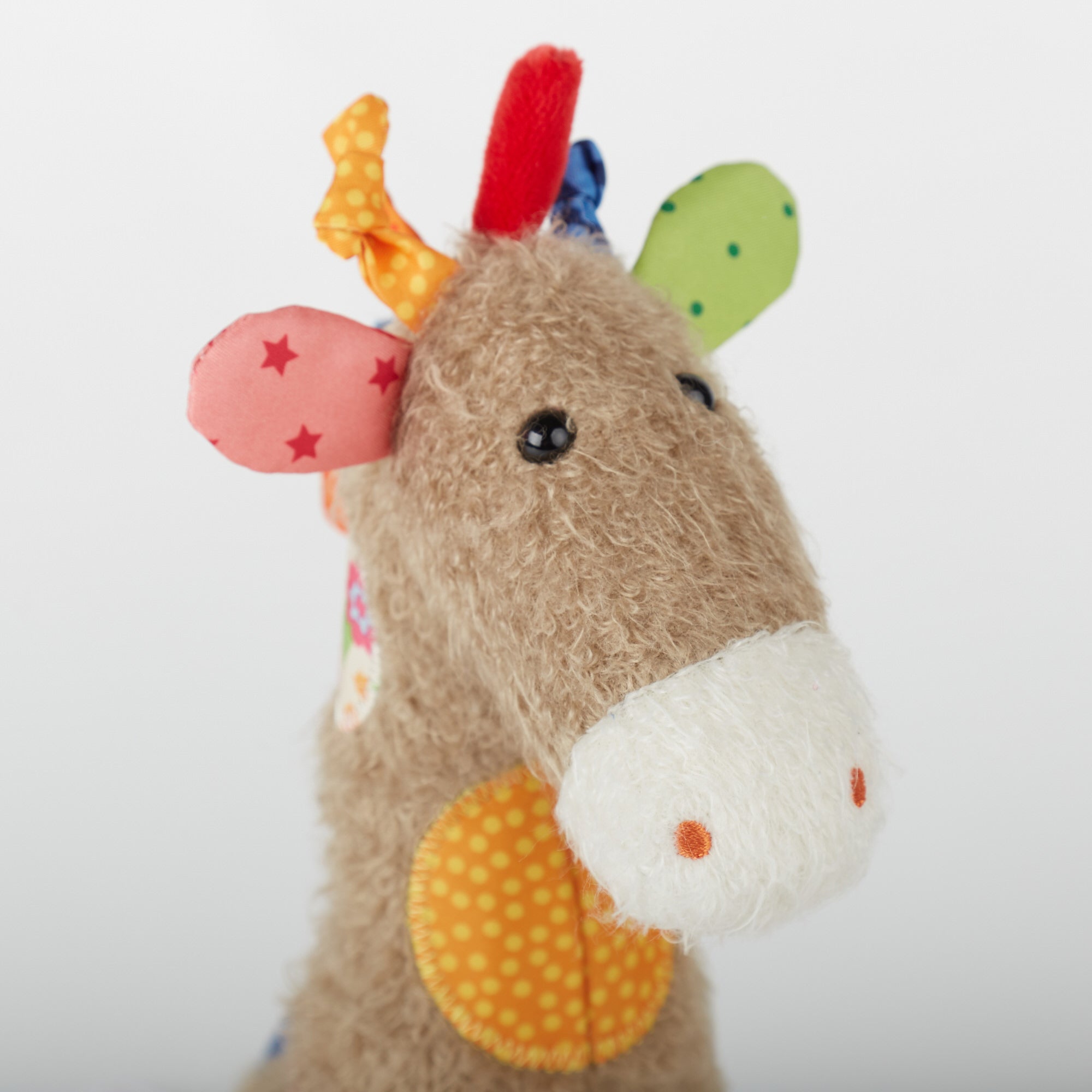 Patchwork Giraffe Plush Toy