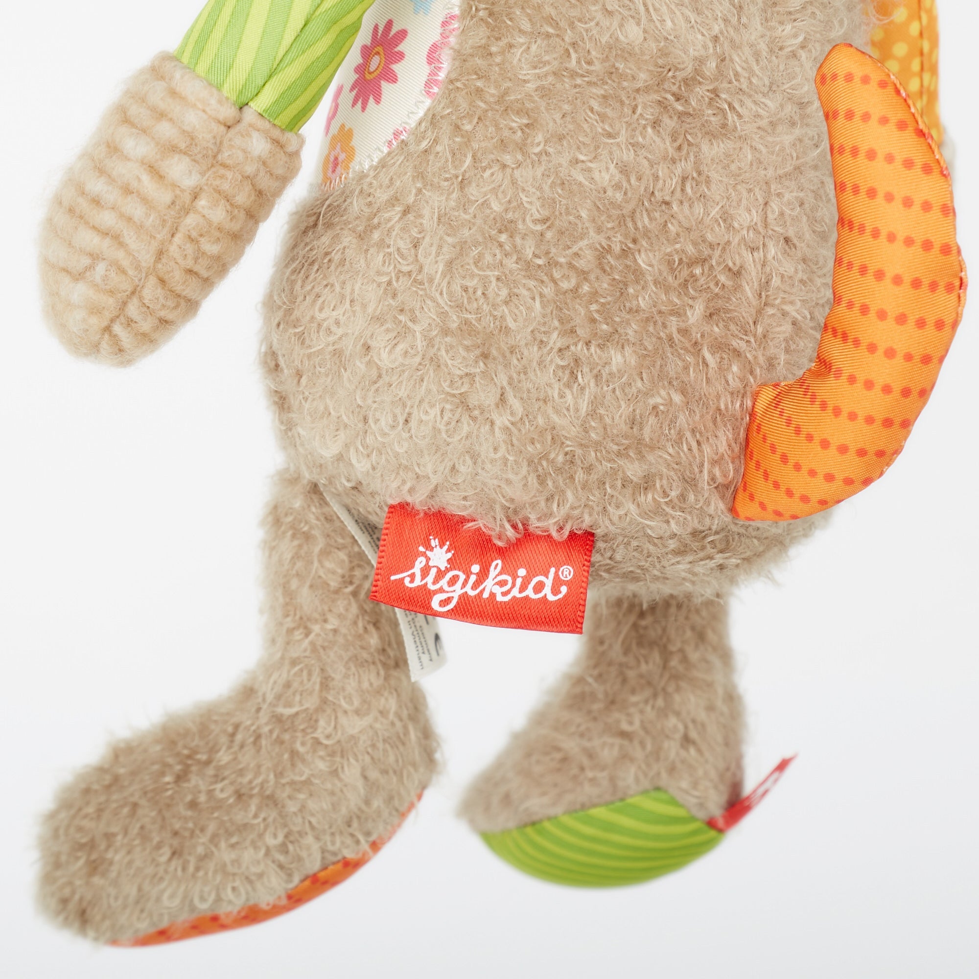 Patchwork Dog Plush Toy