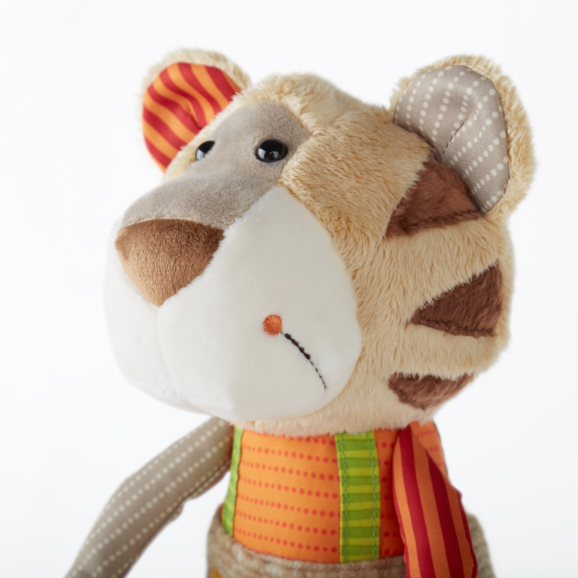 Patchwork Tiger Plush Toy