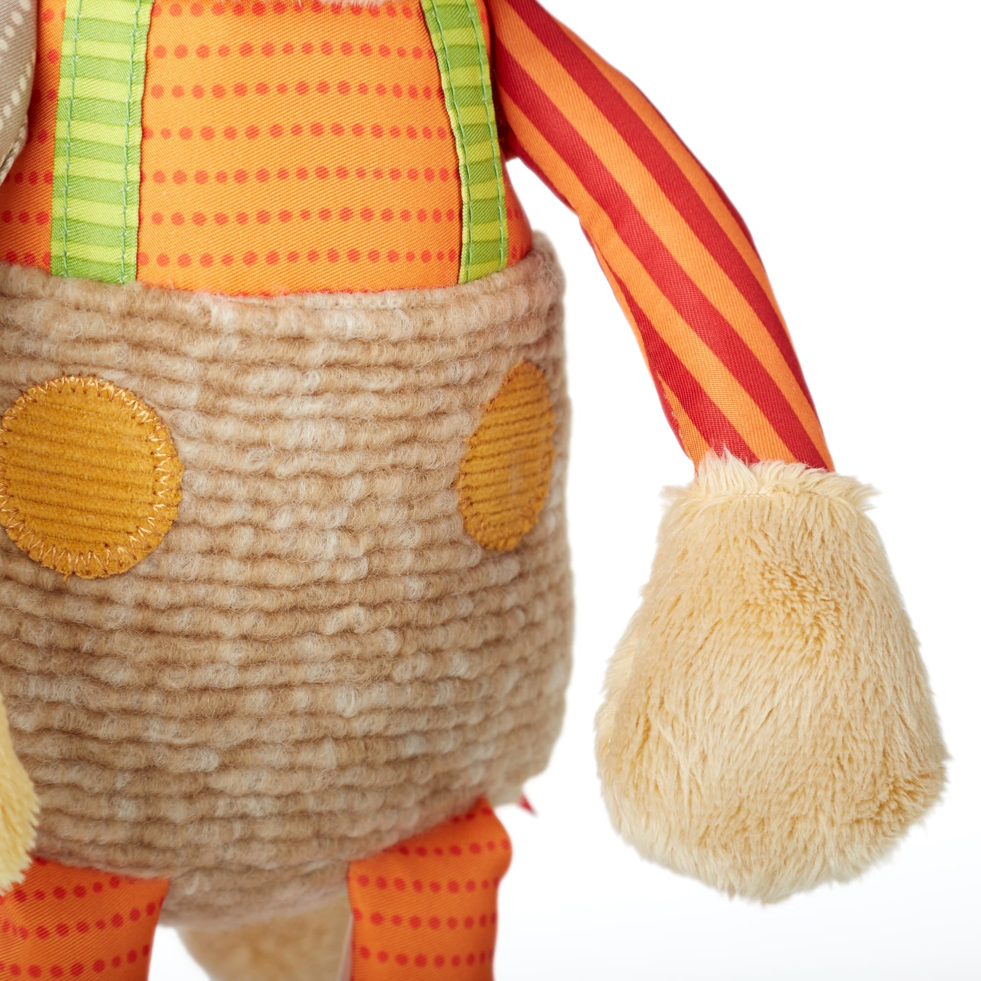 Patchwork Tiger Plush Toy