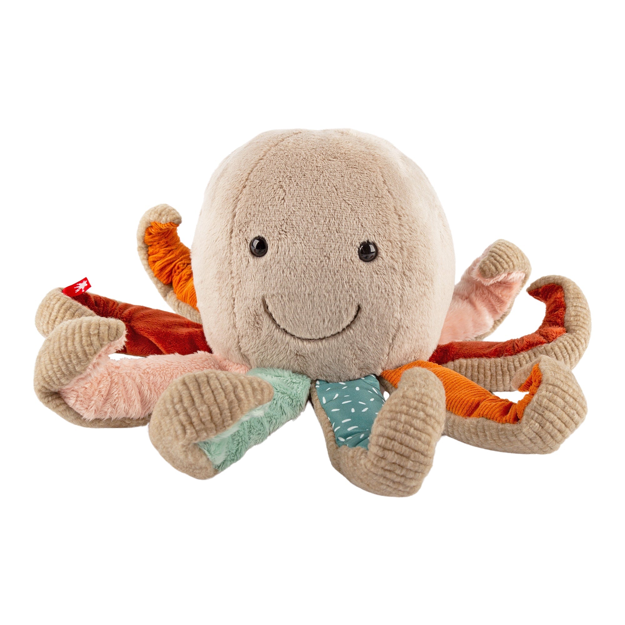 Patchwork Octopus Plush Toy