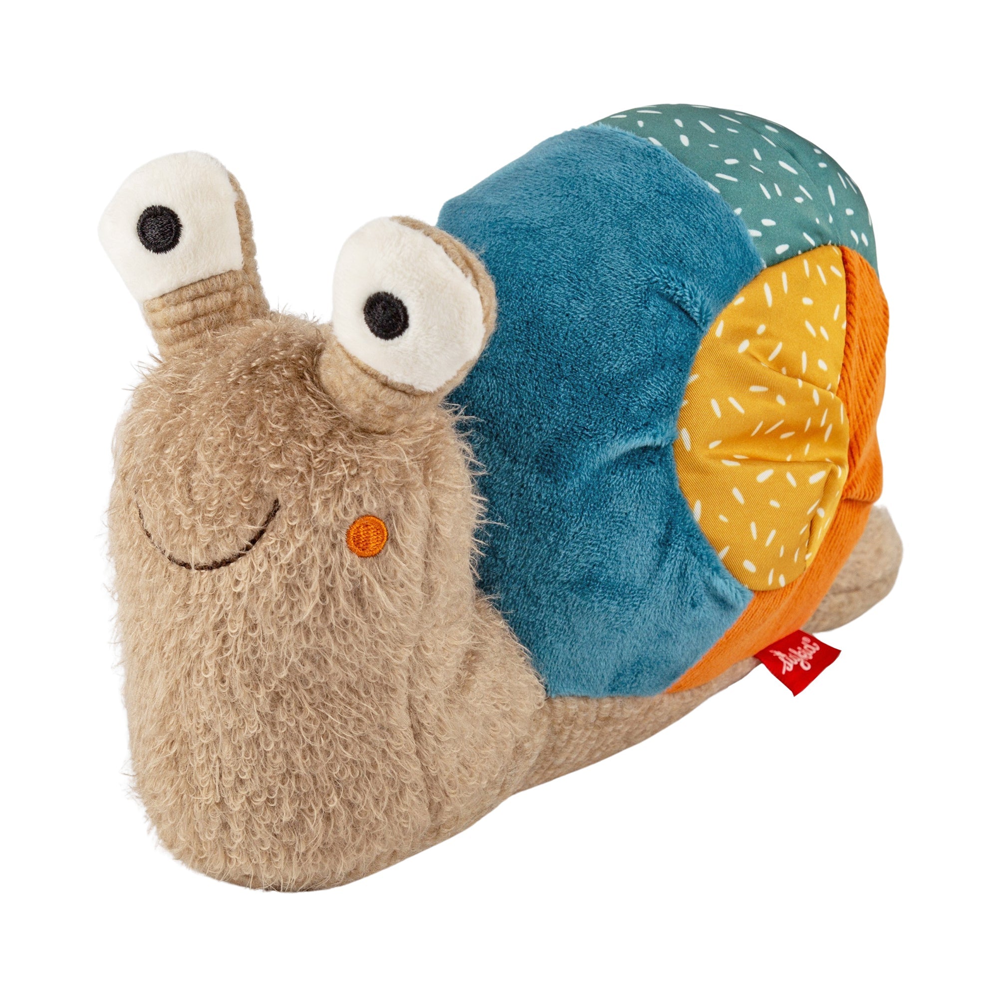 Patchwork Snail Plush Toy