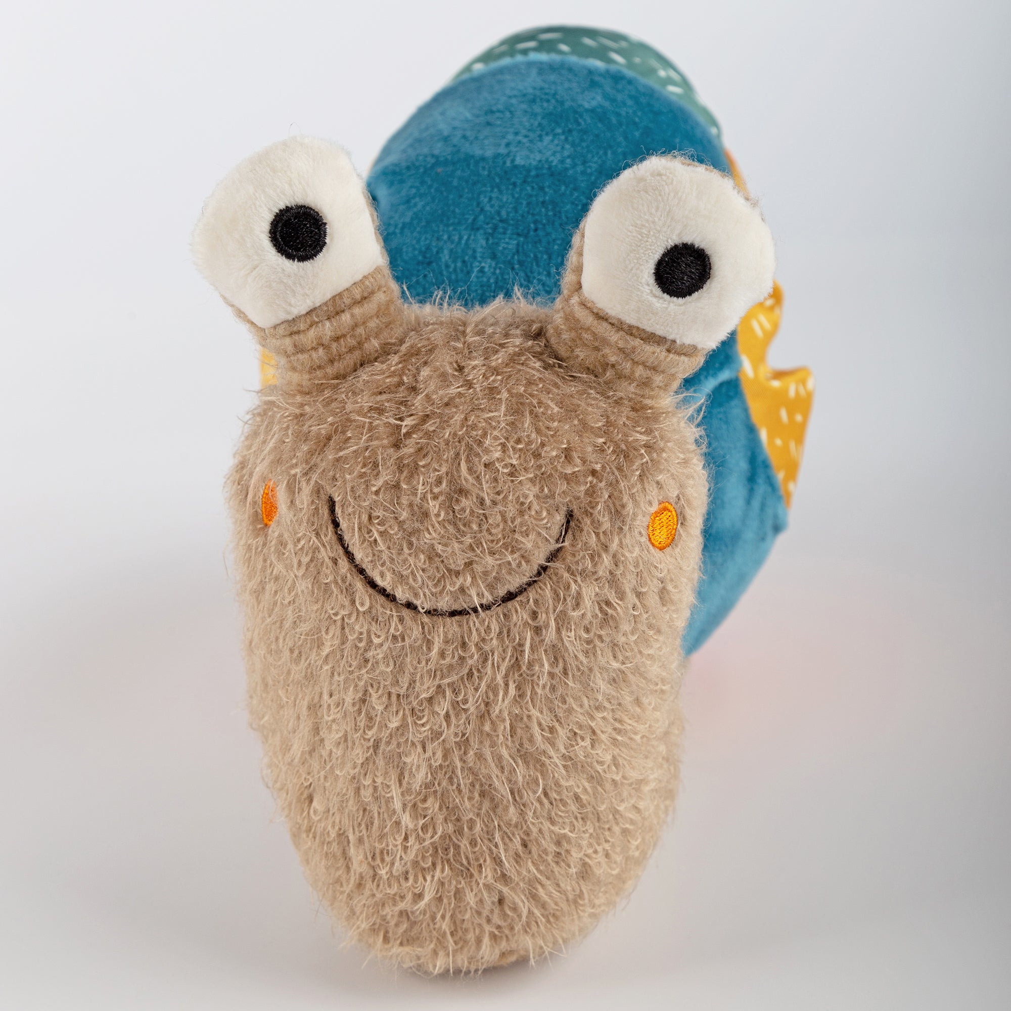 Patchwork Snail Plush Toy