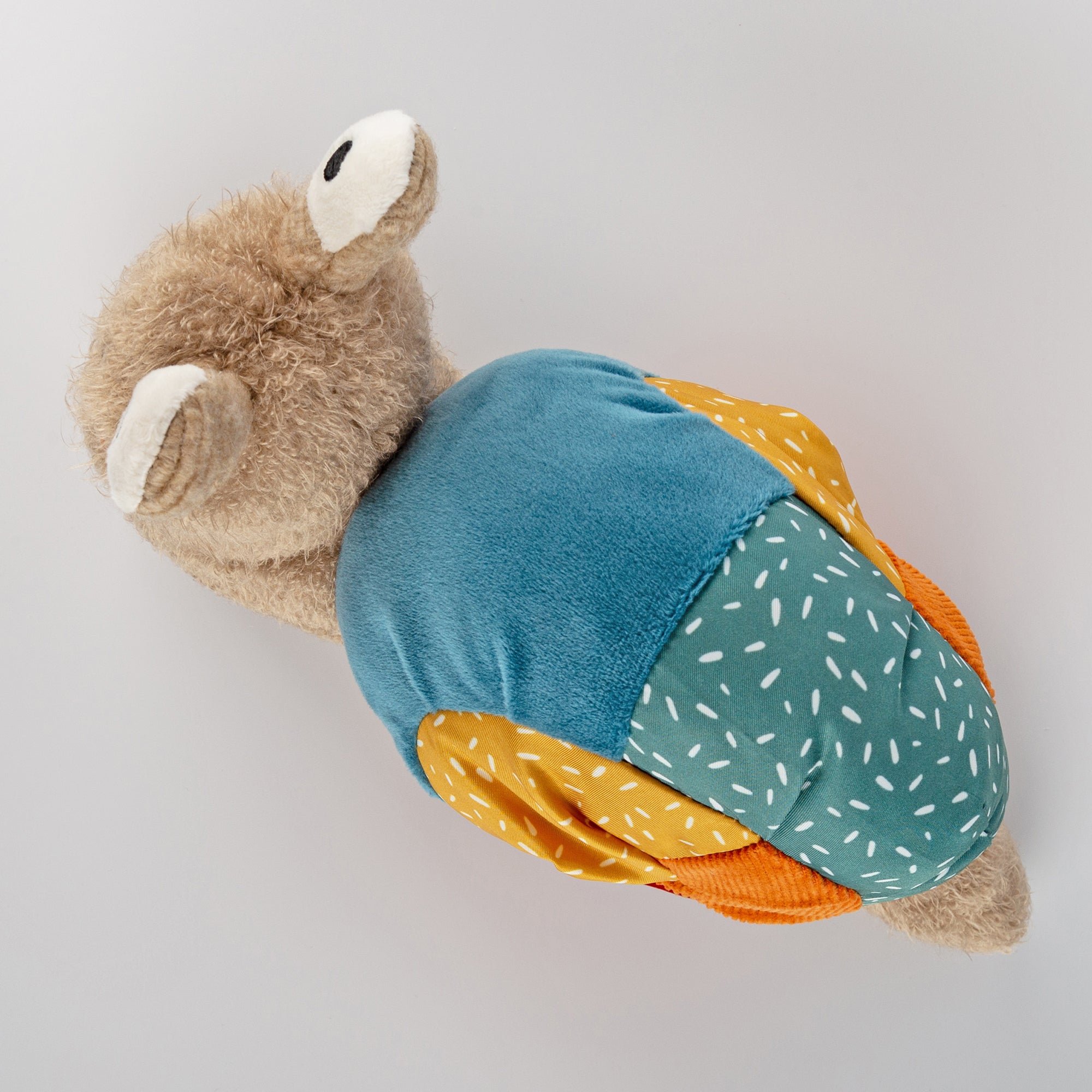 Patchwork Snail Plush Toy