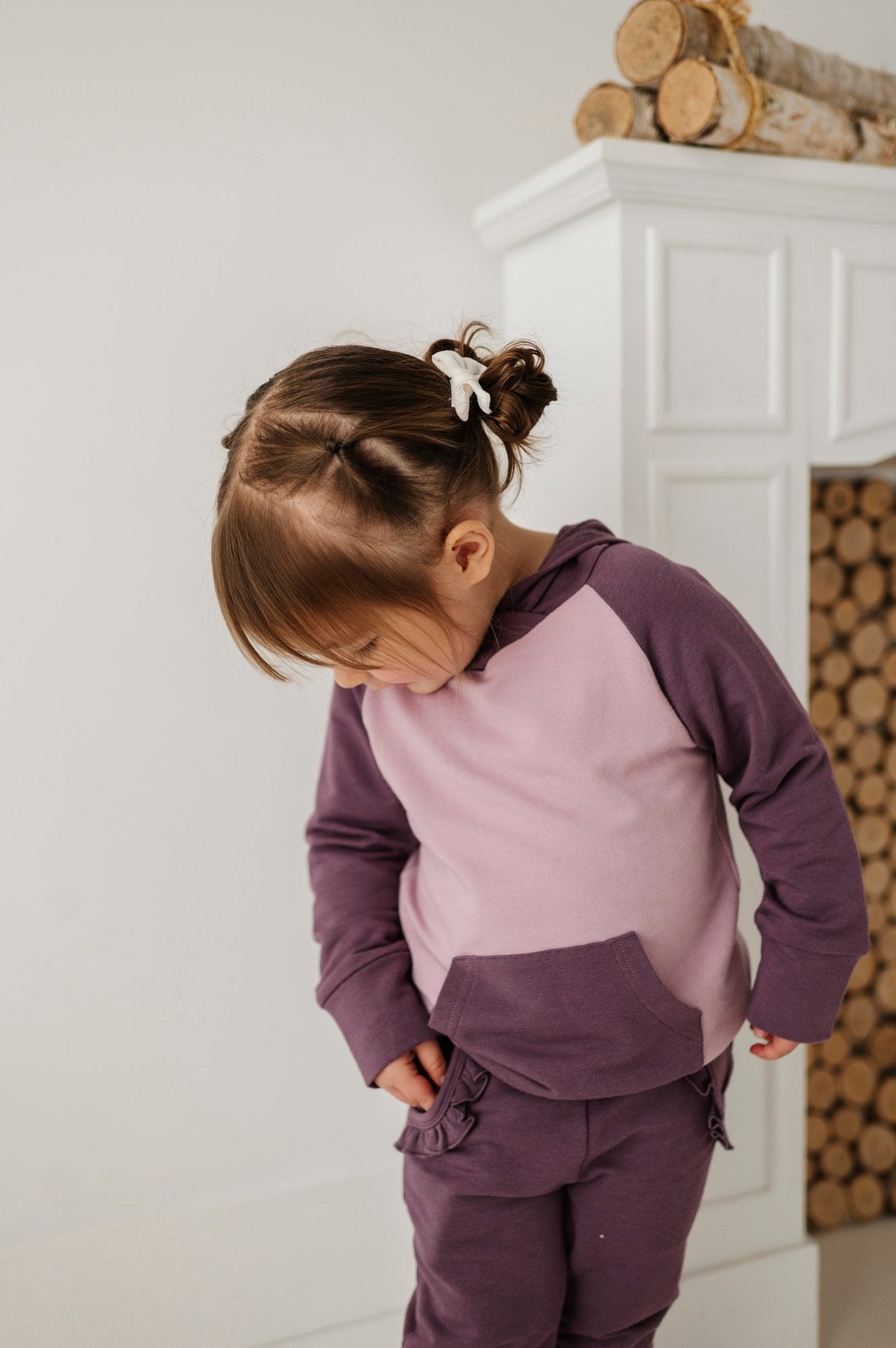 Girl's Raglan Hoodie