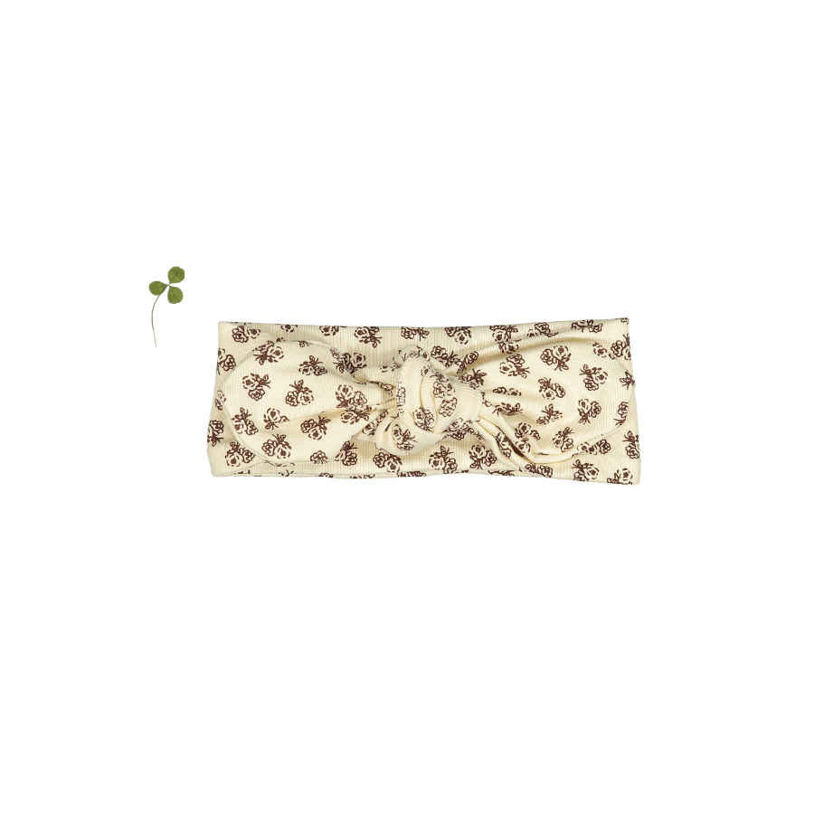 The Printed Headband  -  Neutral Floral