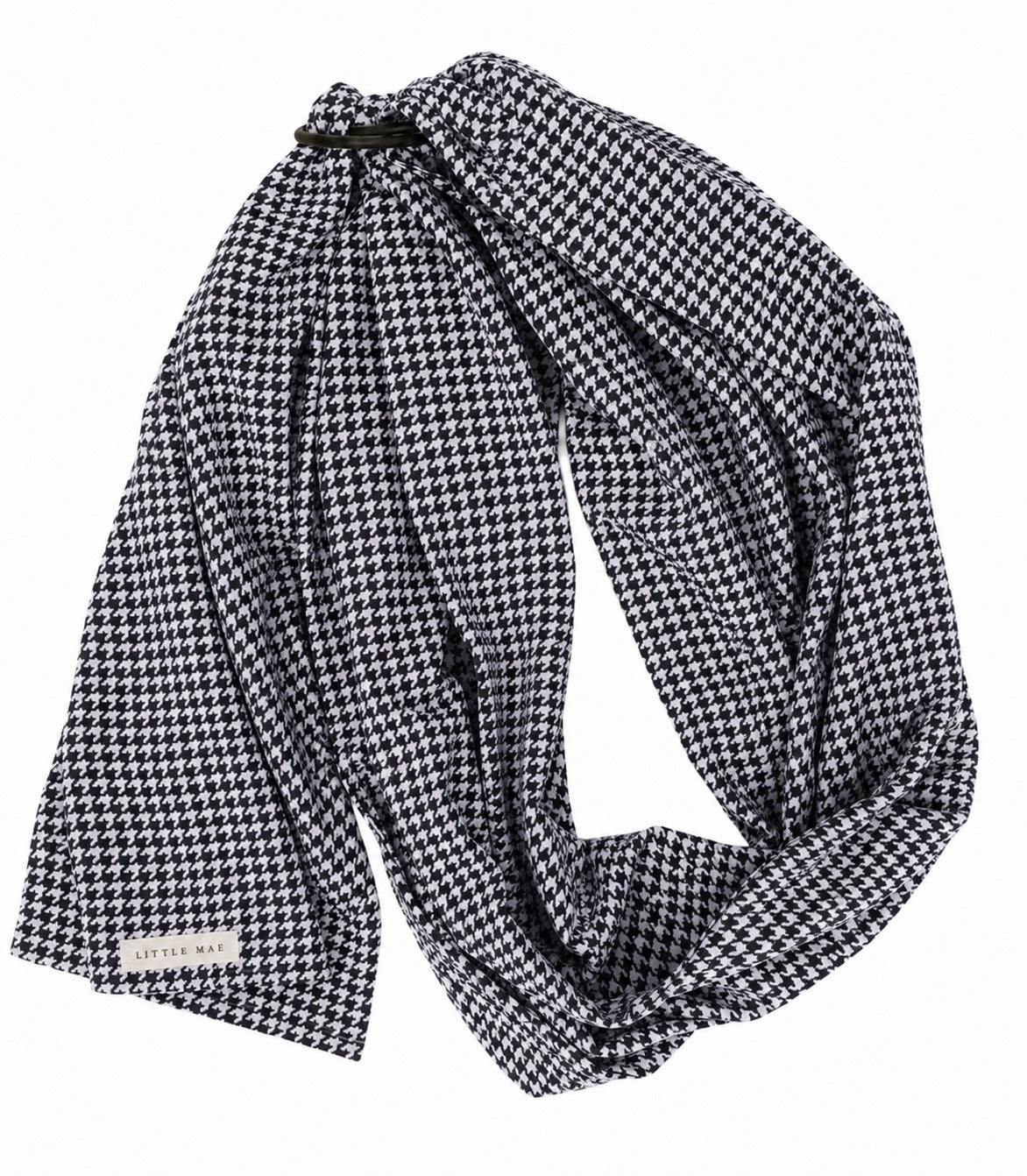 Black White Houndstooth Sling Carrier