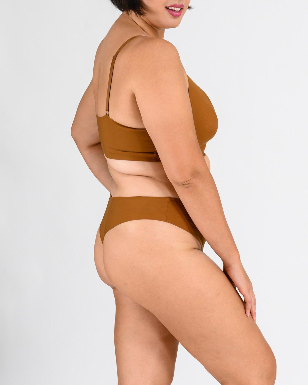 Signature Mid-Rise Thong - Rich