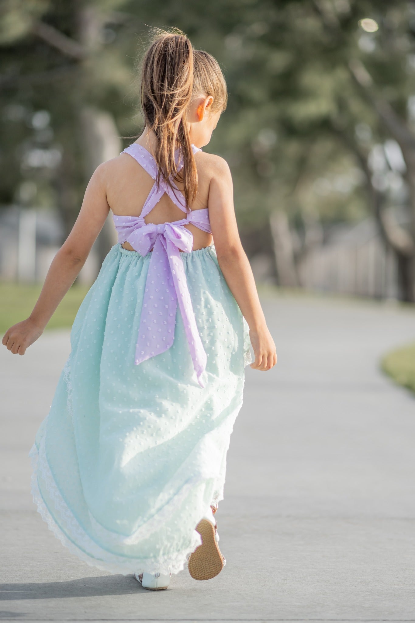 Serenity Seas Hi-Lo Dress