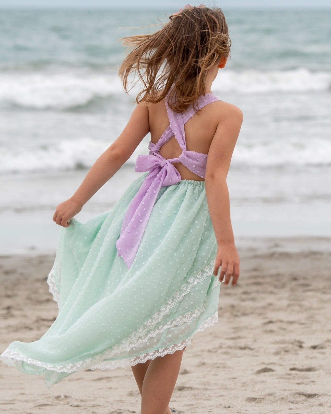 Serenity Seas Hi-Lo Dress