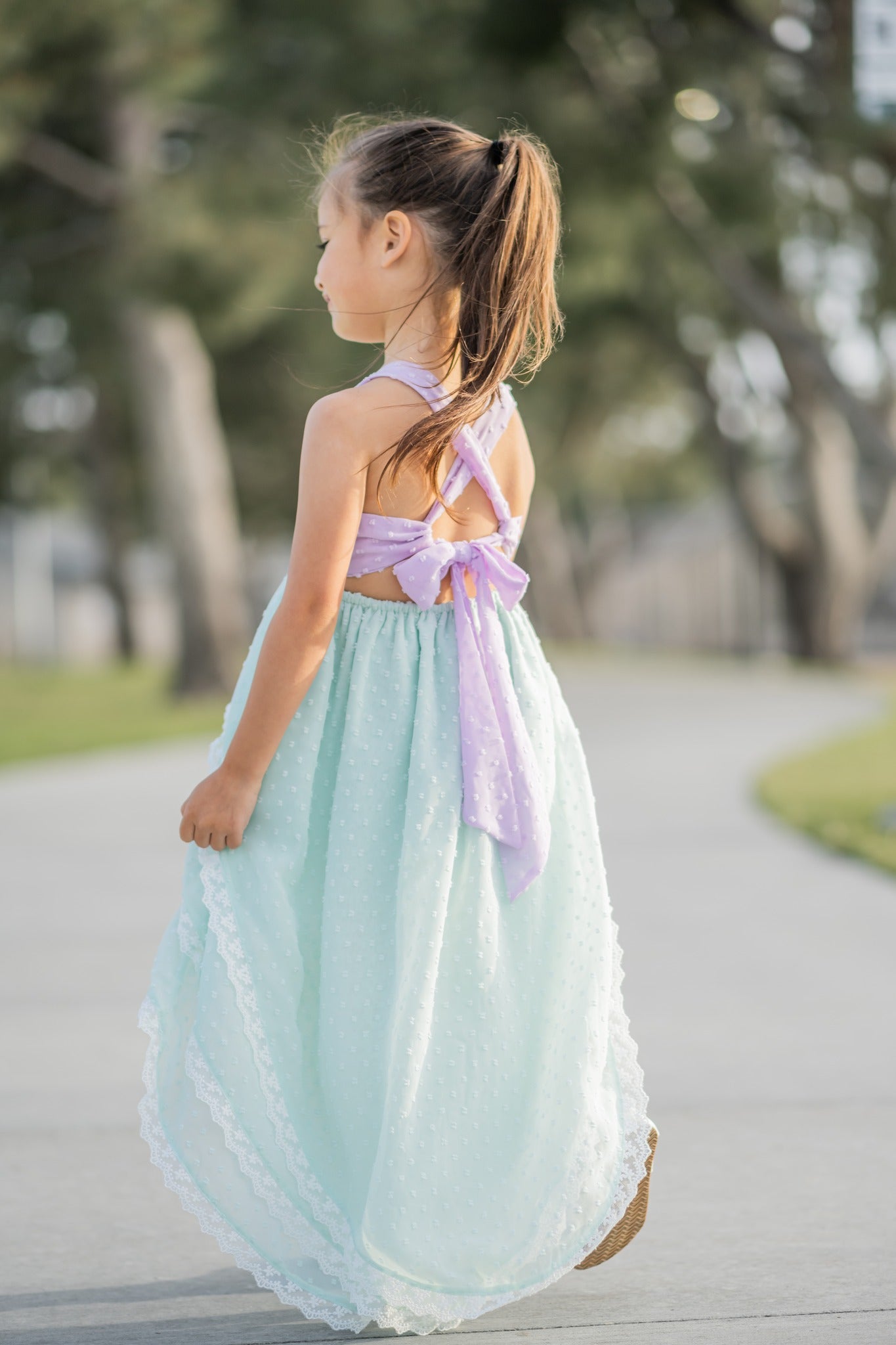 Serenity Seas Hi-Lo Dress