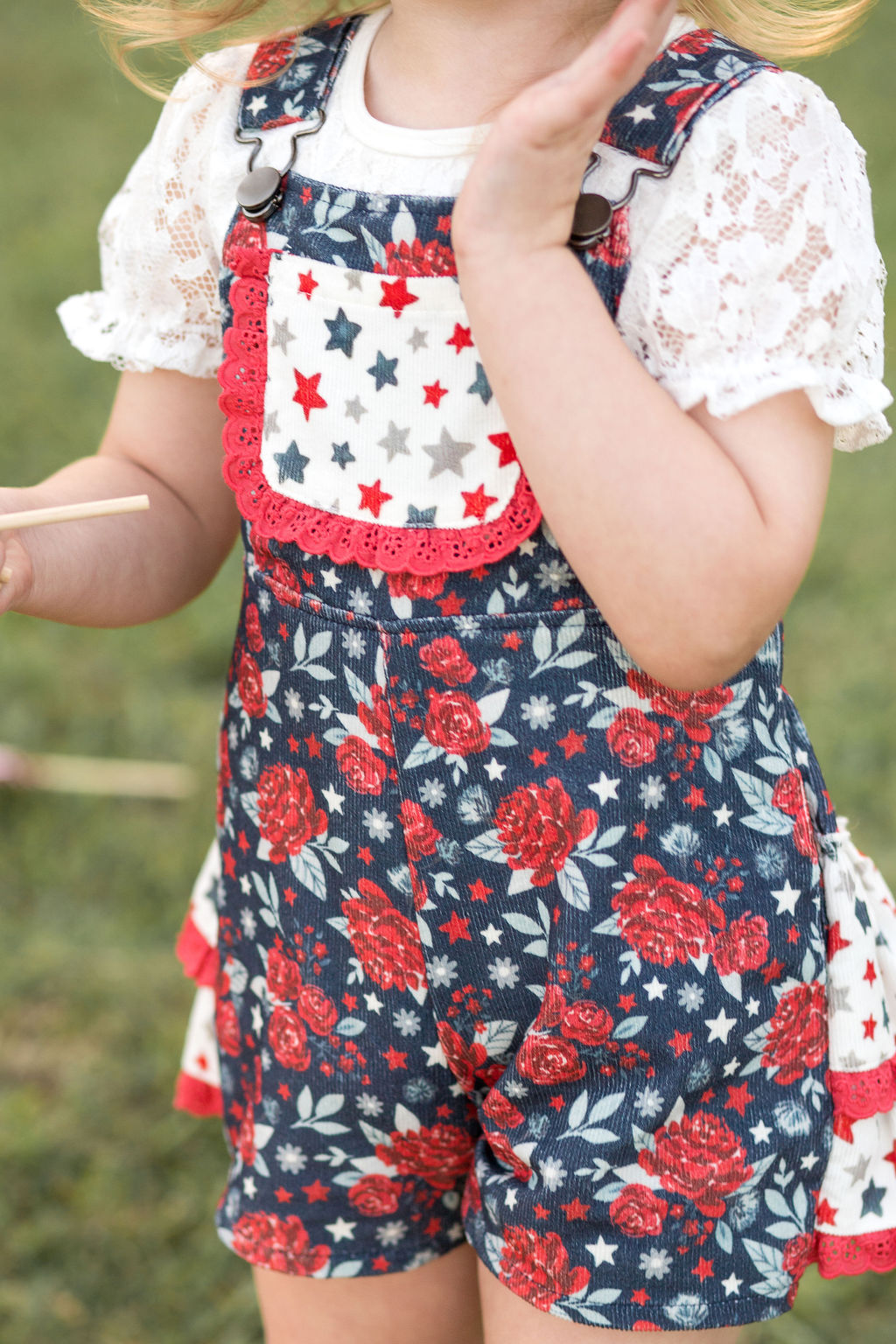 Liberty Blooms Overalls