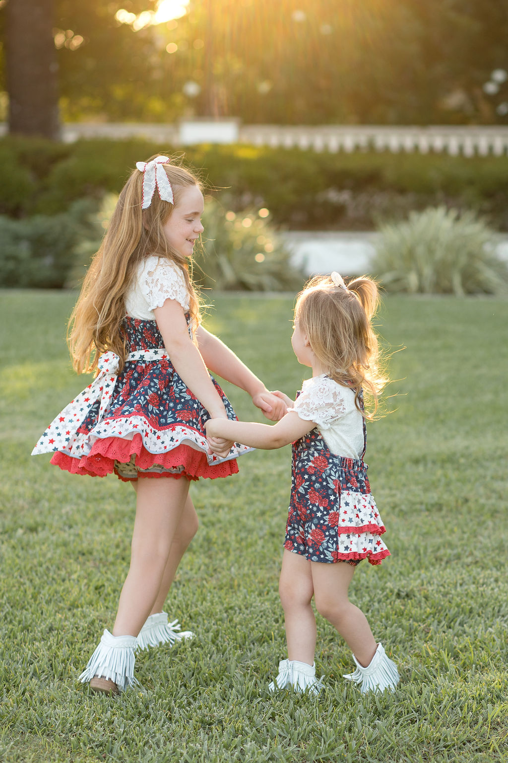 Liberty Blooms Overalls