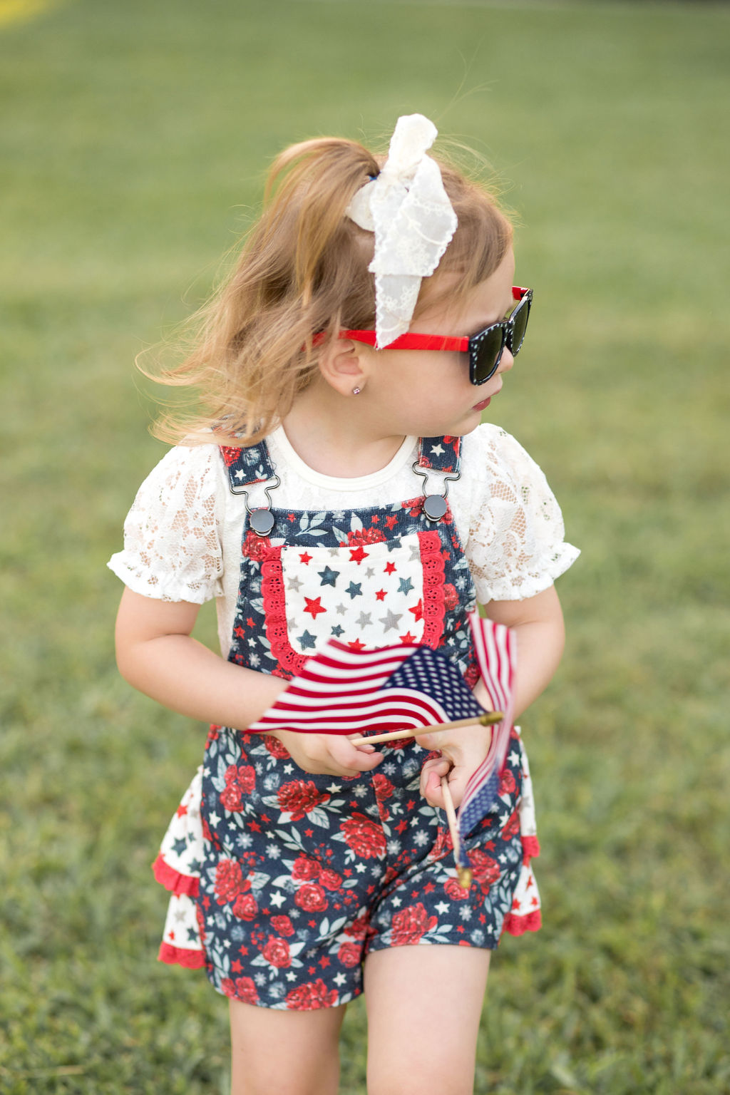 Liberty Blooms Overalls