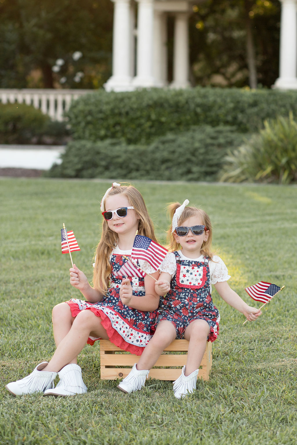 Liberty Blooms Overalls