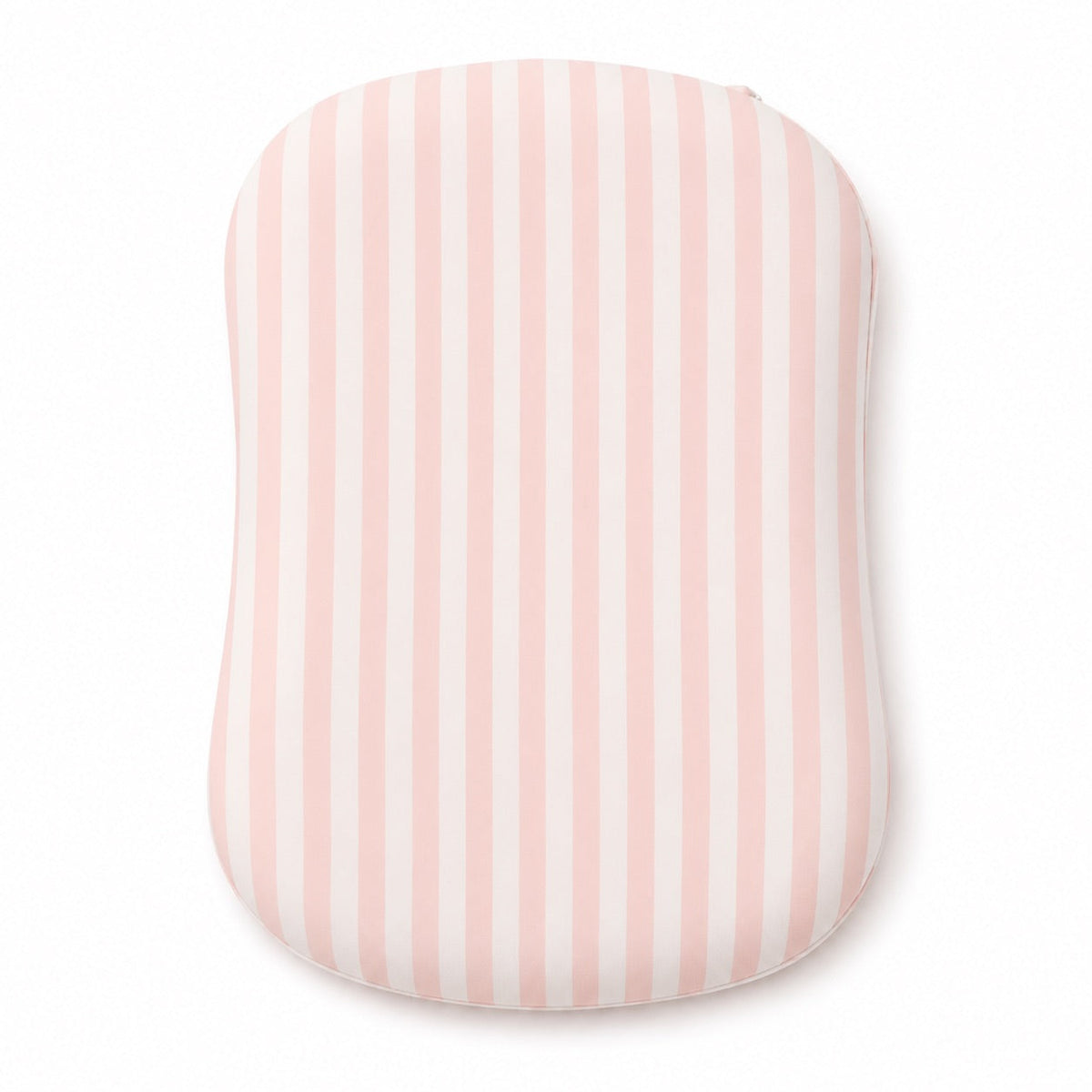 Pink White Stripe Baby Lounger Cover