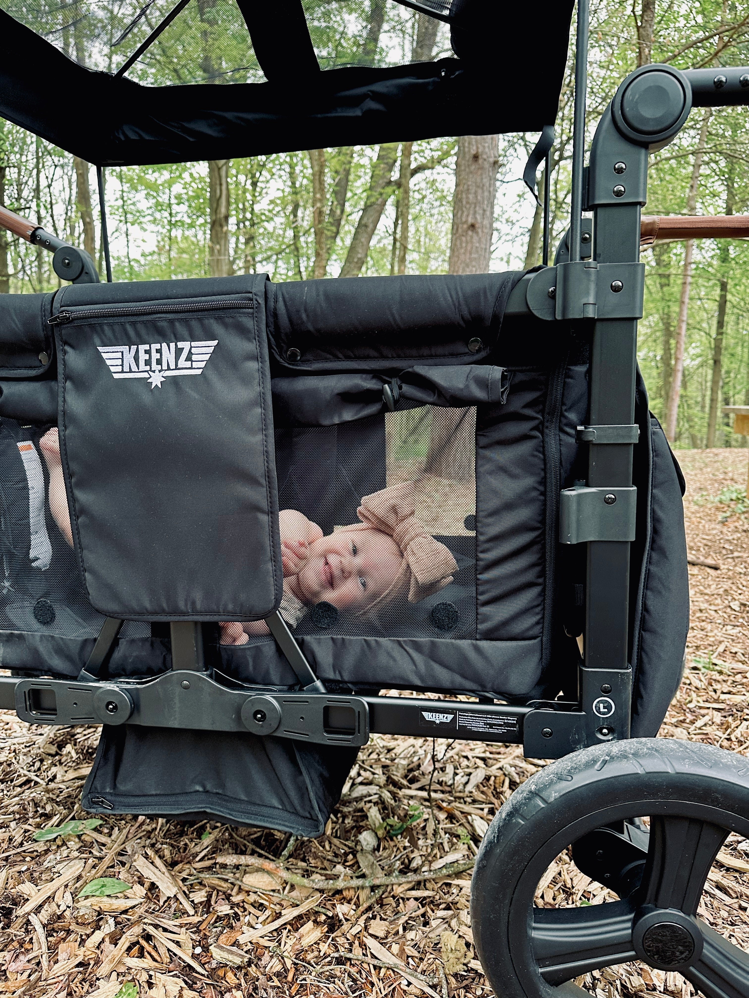 Keenz DUO: The Dynamic 4 Passenger Stroller Wagon  Keenz Stroller Wagons   