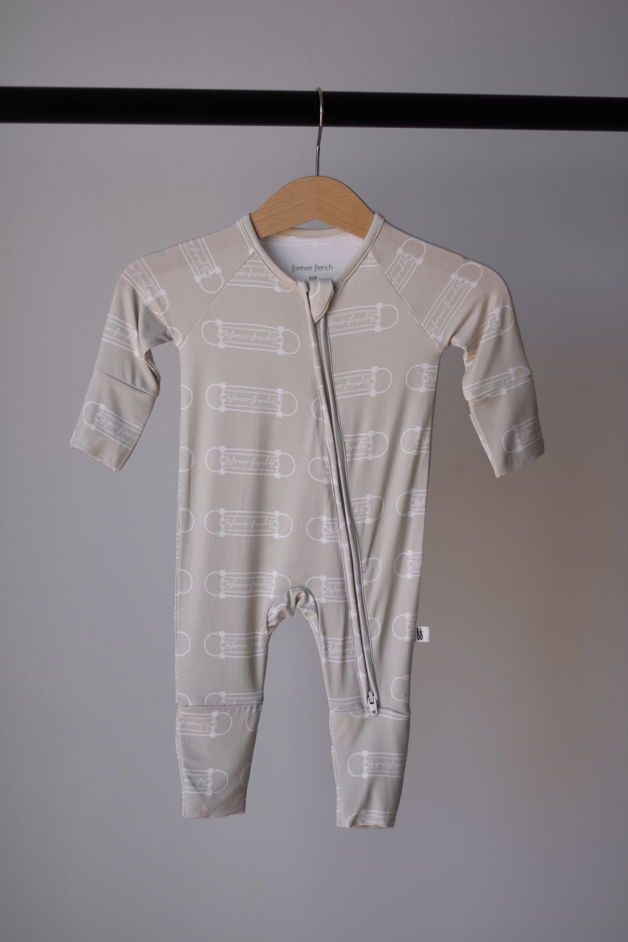 Bamboo Zip Pajamas | Sk8er Boy