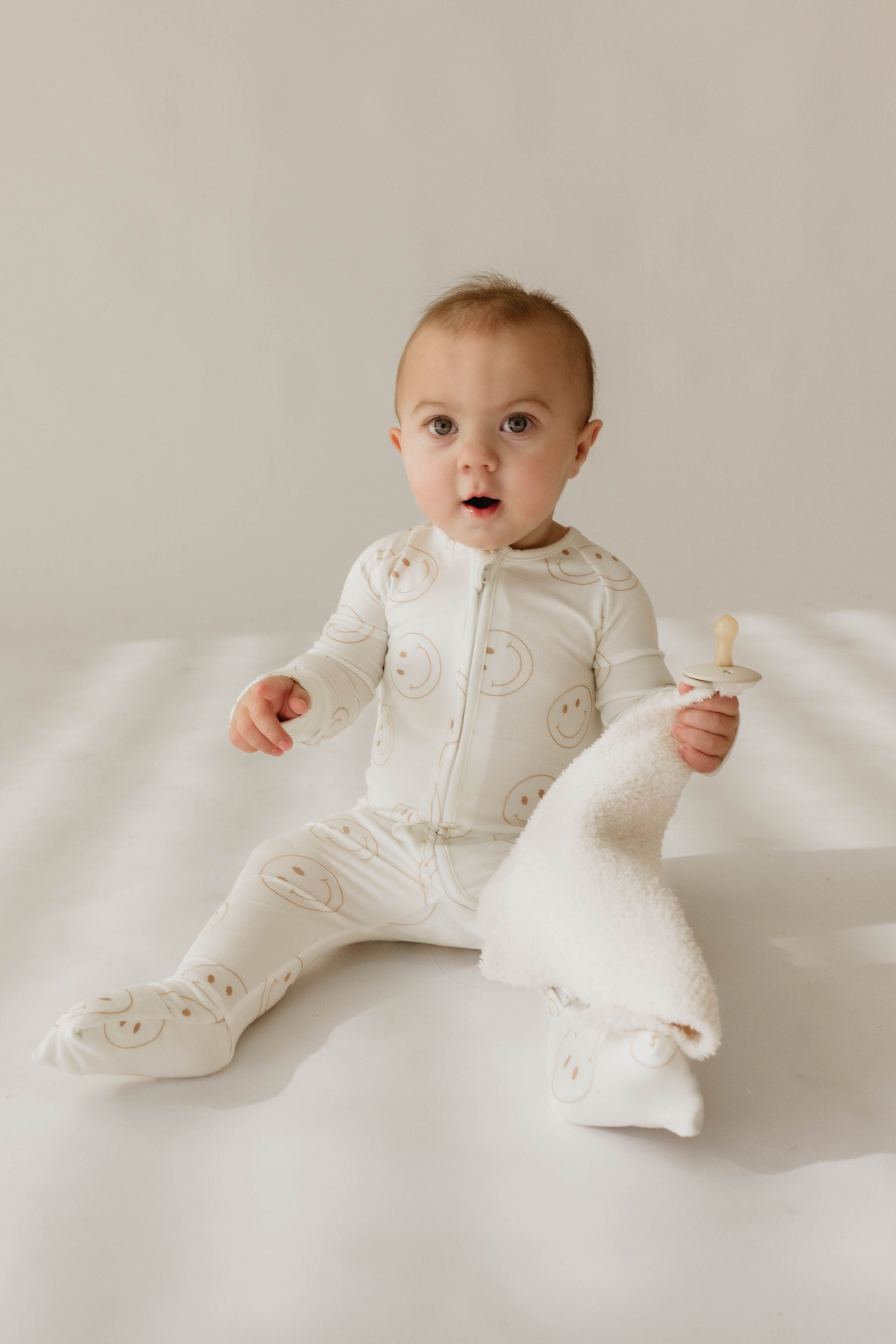 Bamboo Zip Pajamas | Just Smile