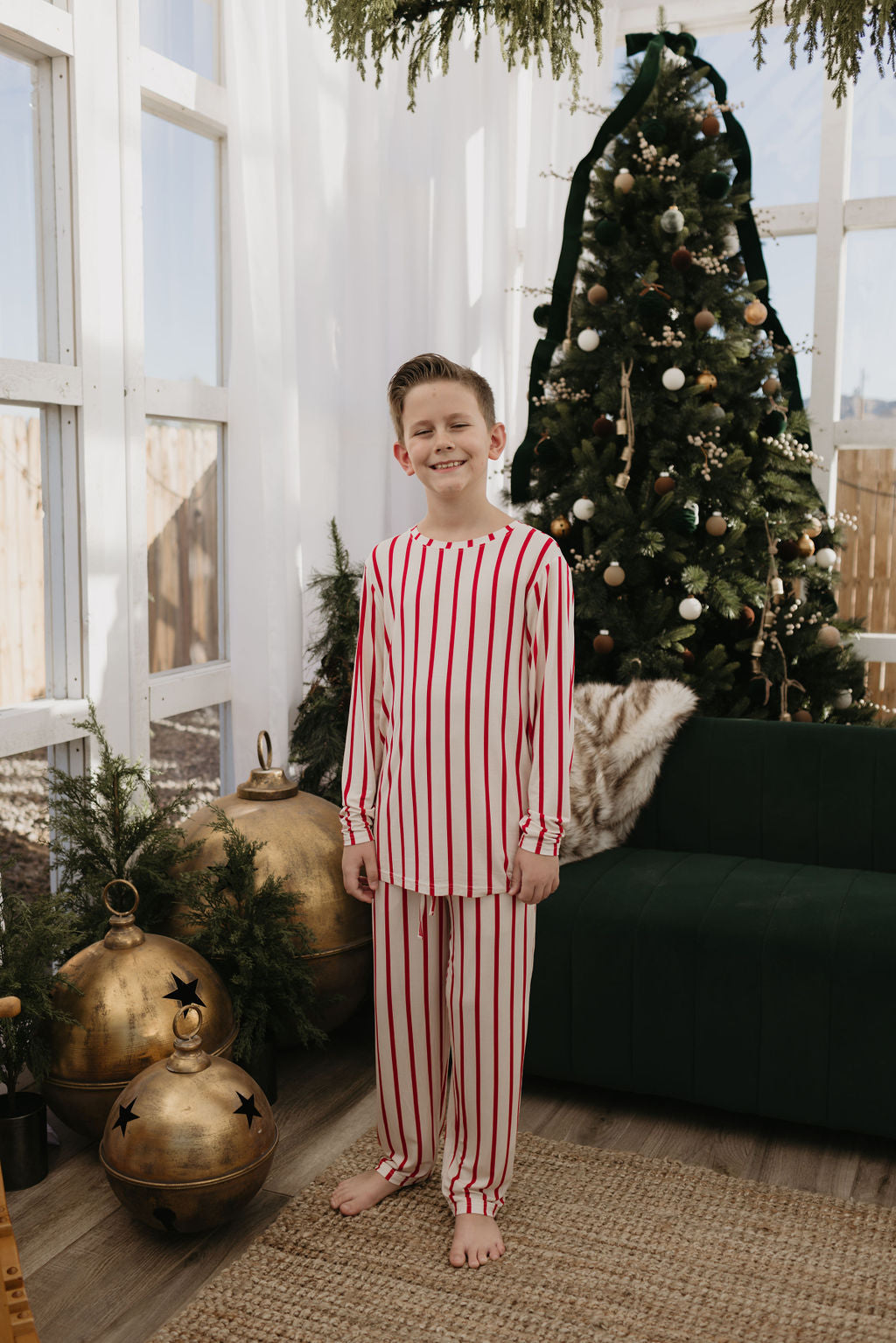 Pre-Teen Straight Leg Bamboo Pajamas | the Claus