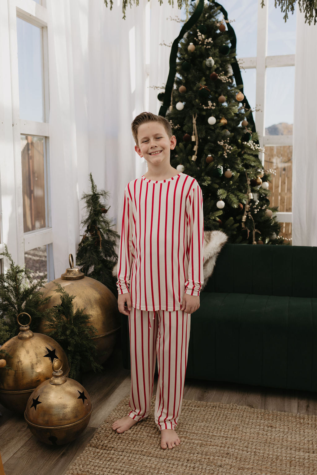 Pre-Teen Straight Leg Bamboo Pajamas | the Claus